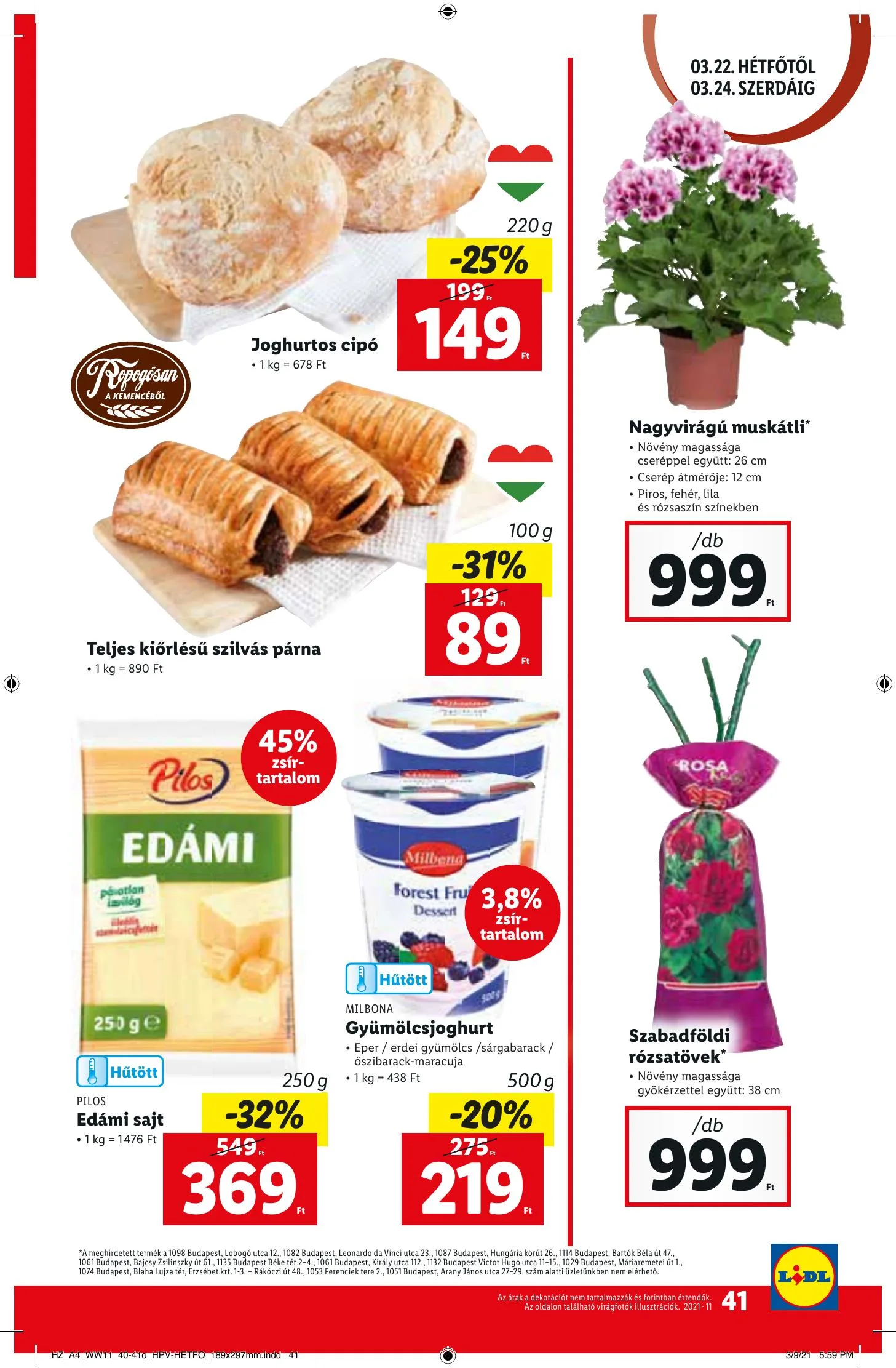 Lidl akciós újság 03.18–03.24 – 41. oldal