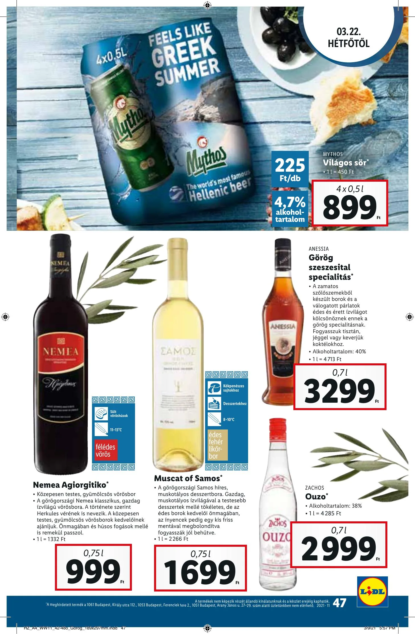Lidl akciós újság 03.18–03.24 – 47. oldal