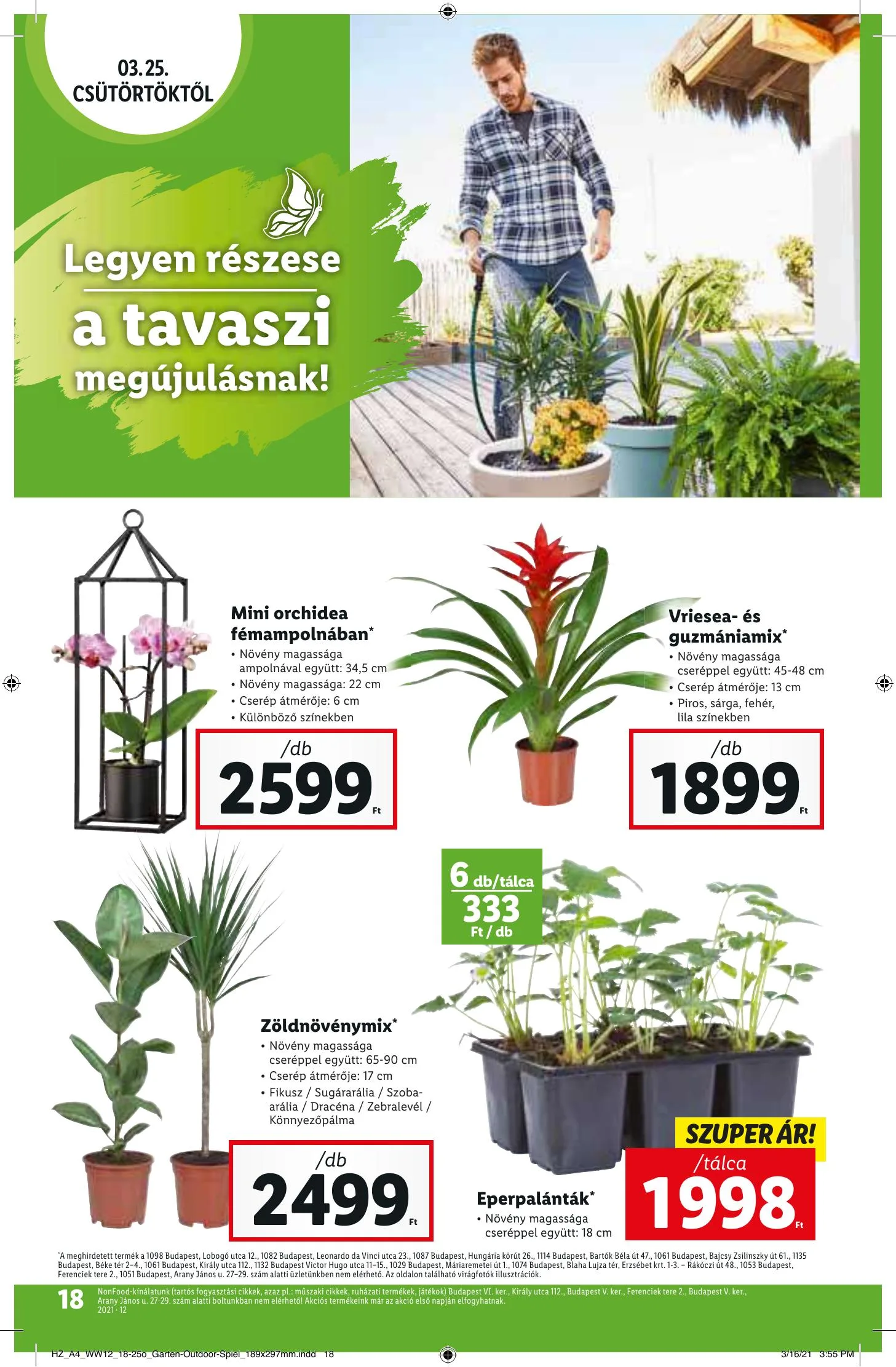 Lidl akciós újság 03.25–03.30 – 18. oldal