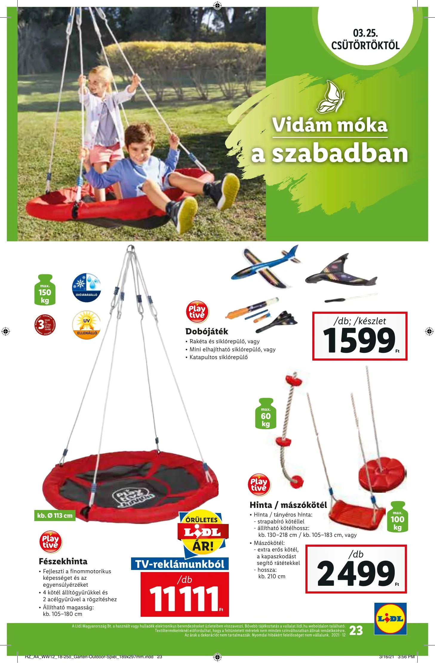 Lidl akciós újság 03.25–03.30 – 23. oldal