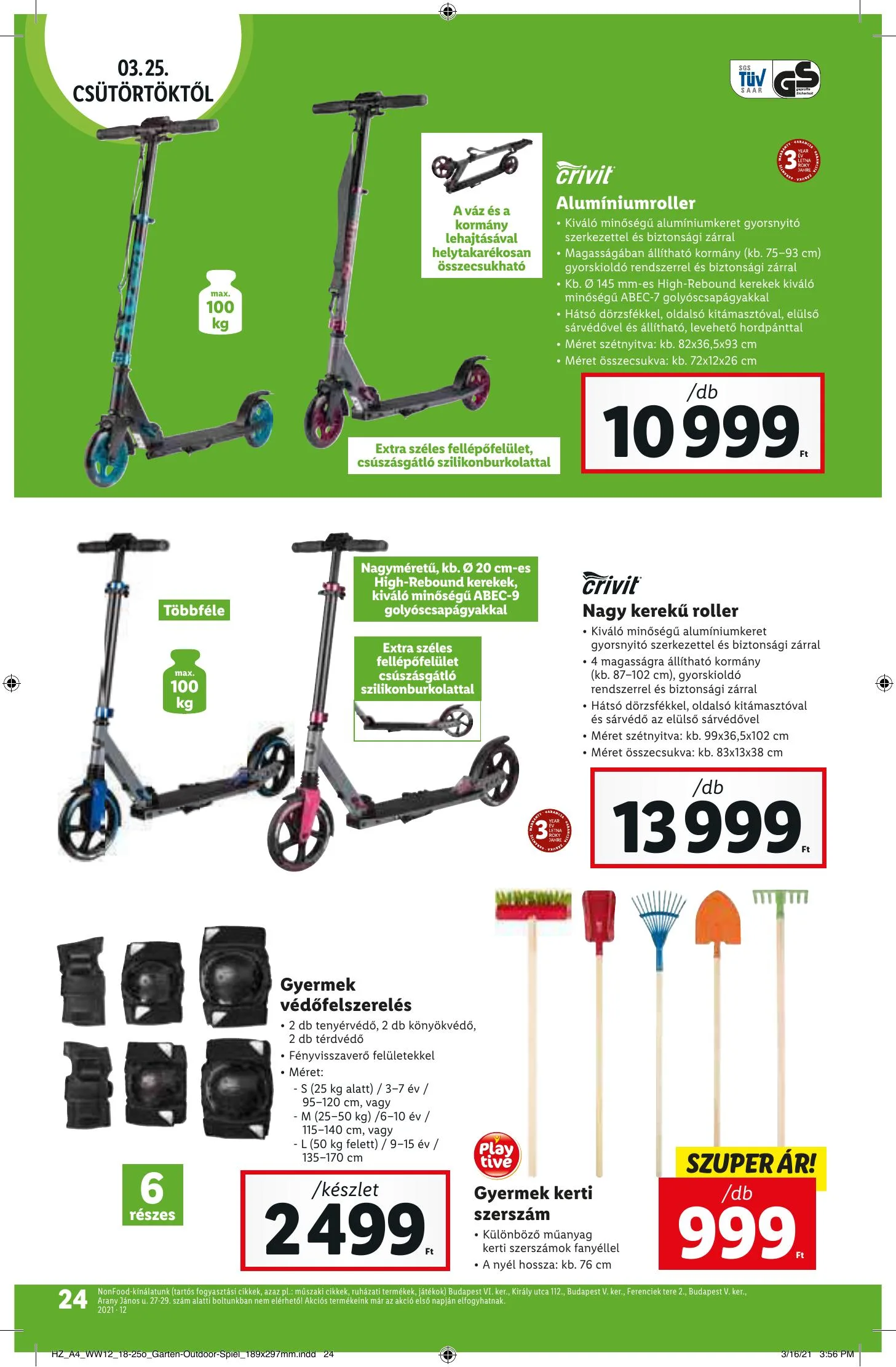 Lidl akciós újság 03.25–03.30 – 24. oldal