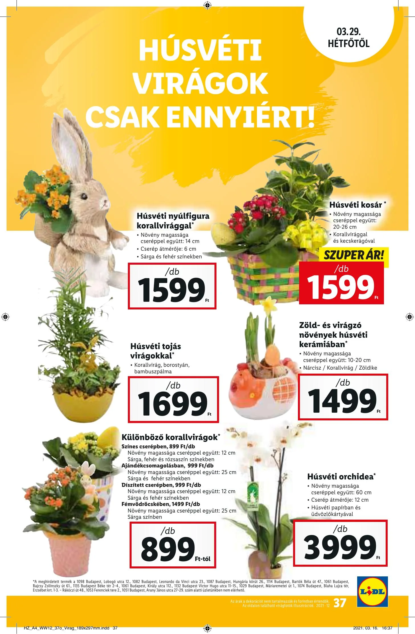Lidl akciós újság 03.25–03.30 – 37. oldal
