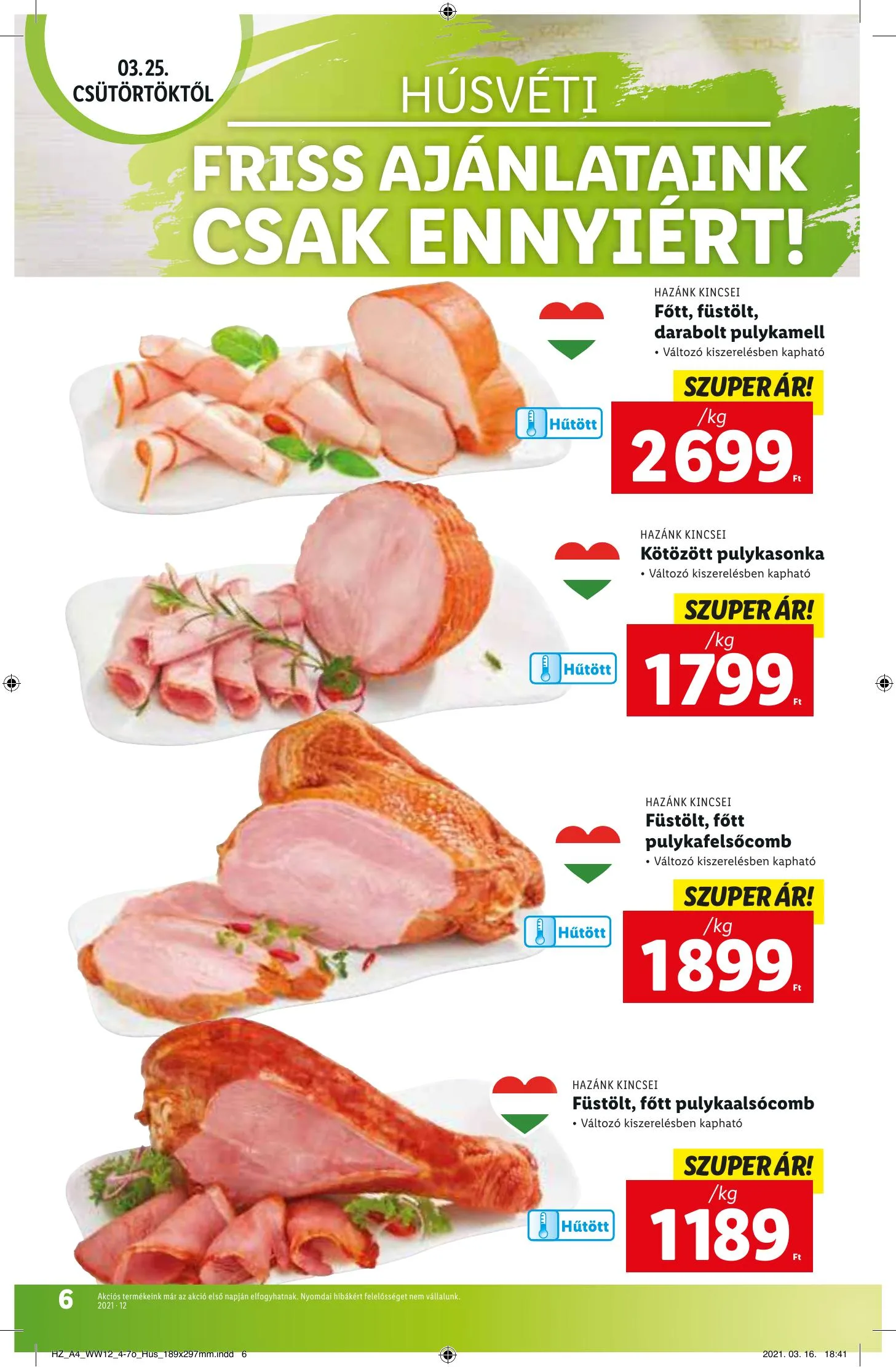 Lidl akciós újság 03.25–03.30 – 6. oldal