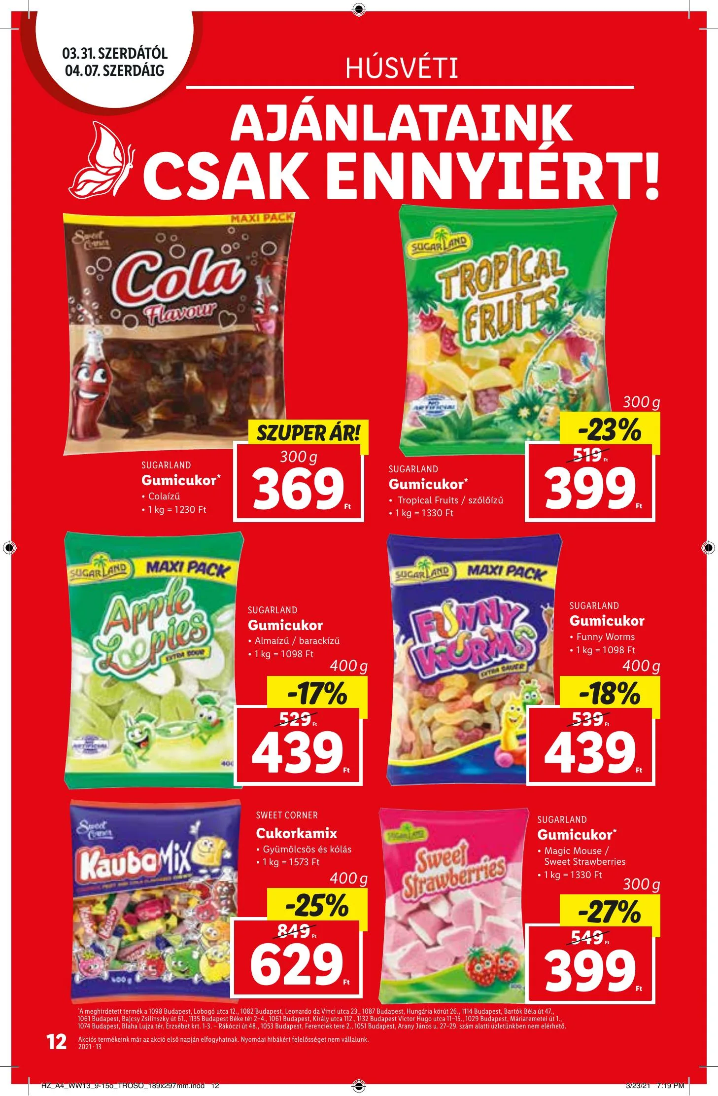 Lidl akciós újság 03.31–04.07 – 12. oldal