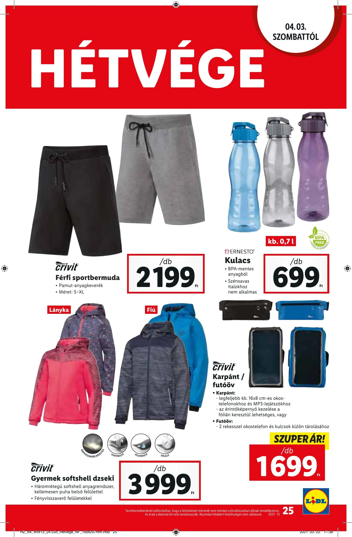 Lidl akciós újság 03.31–04.07 – 25. oldal