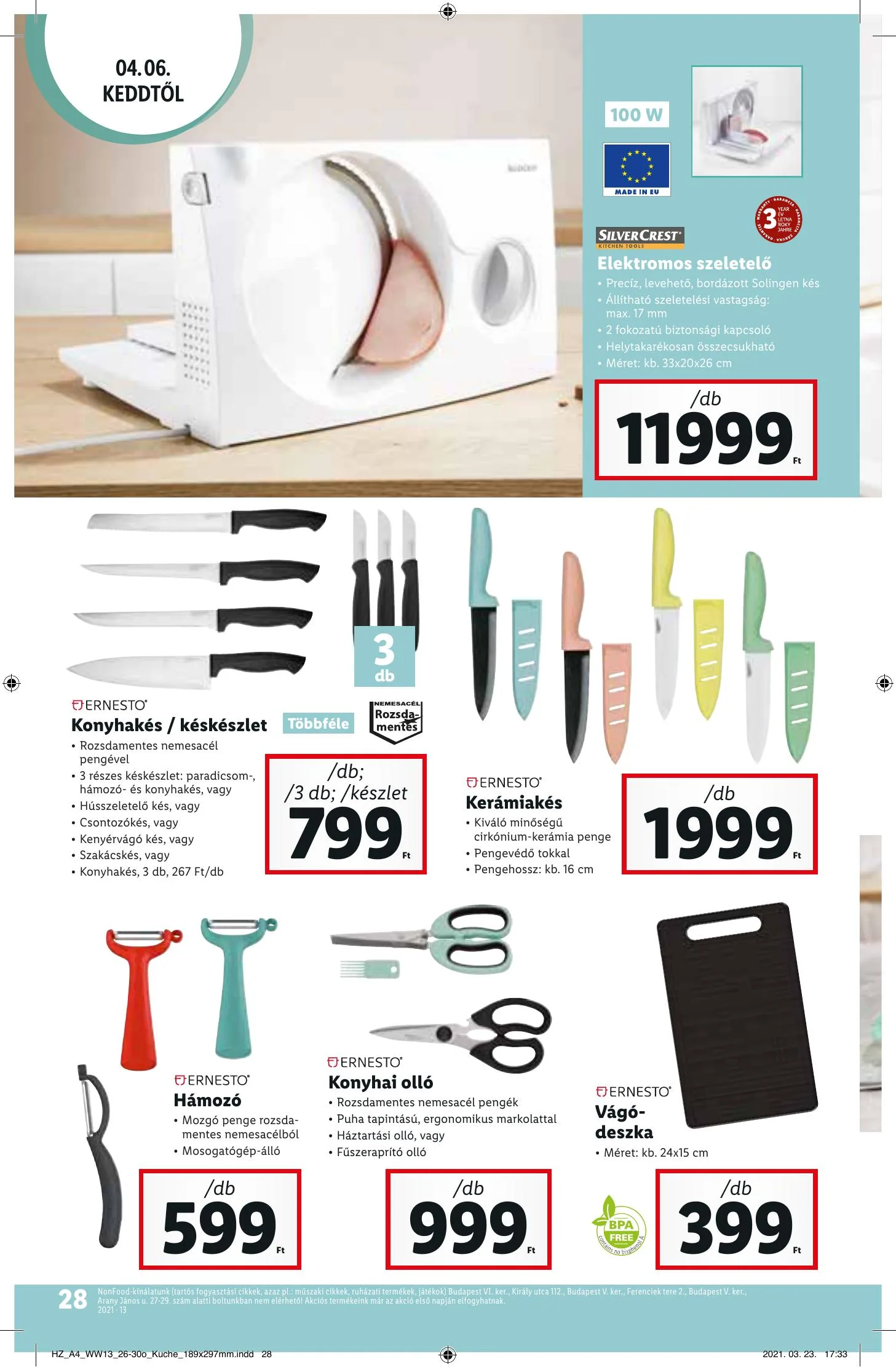 Lidl akciós újság 03.31–04.07 – 28. oldal