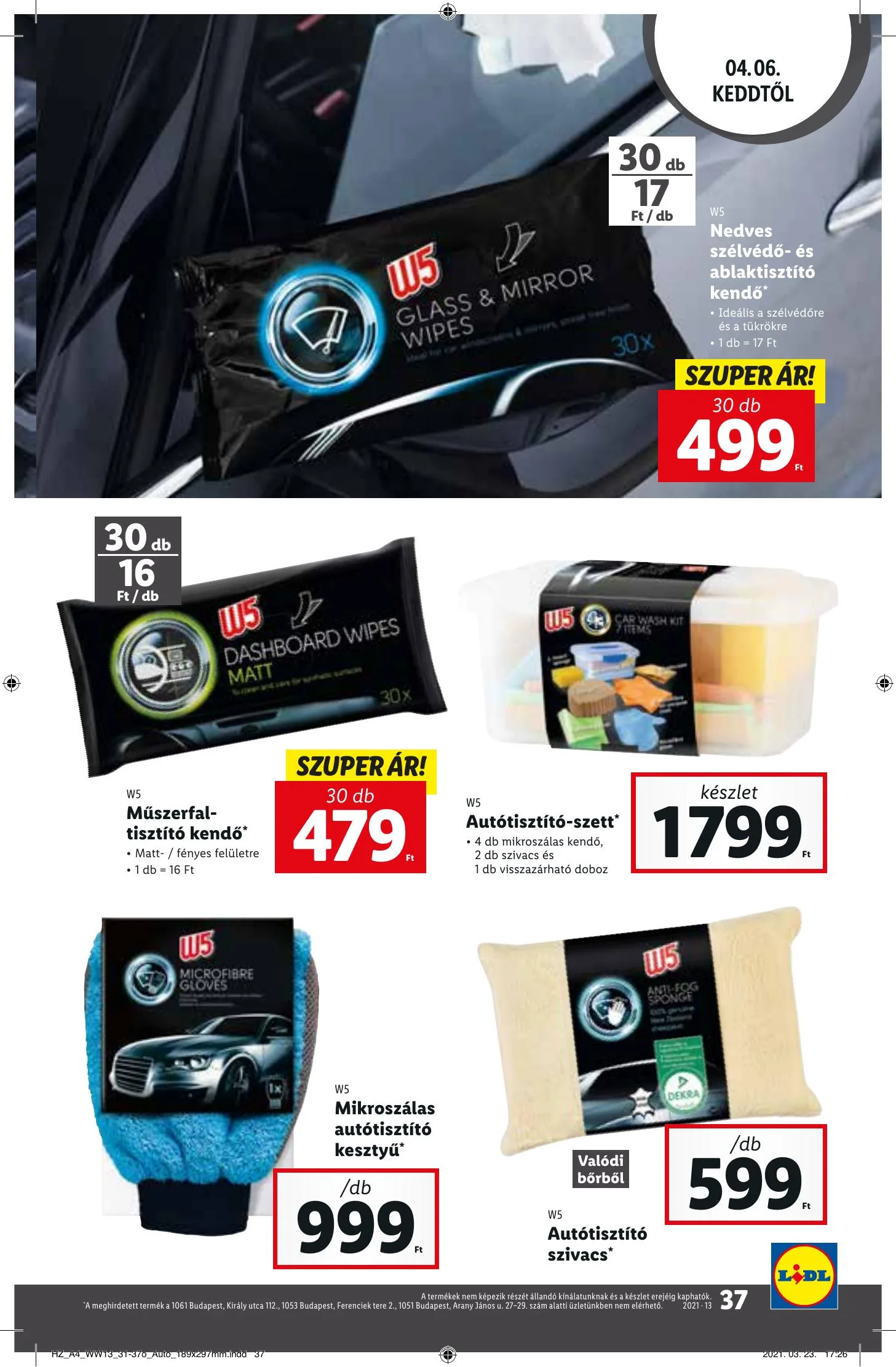 Lidl akciós újság 03.31–04.07 – 37. oldal