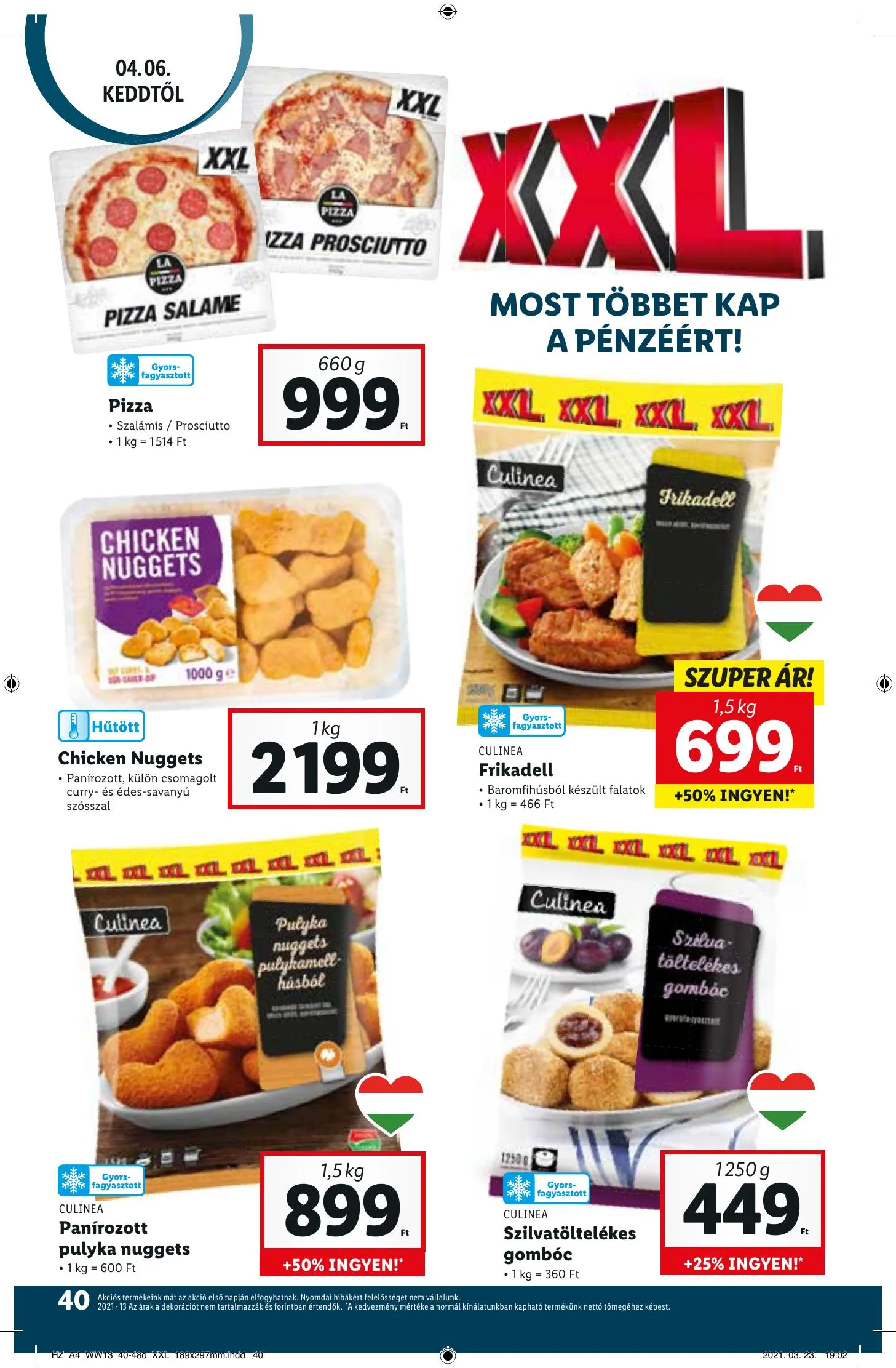 Lidl akciós újság 03.31–04.07 – 40. oldal