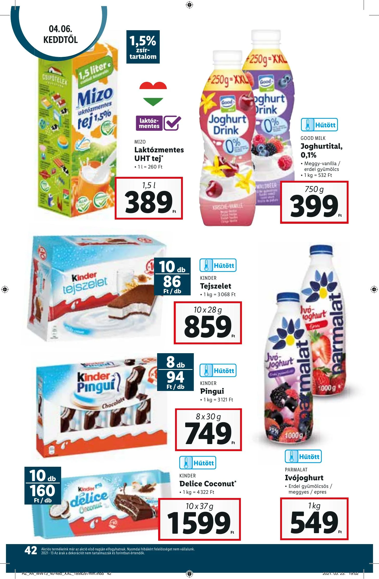 Lidl akciós újság 03.31–04.07 – 42. oldal