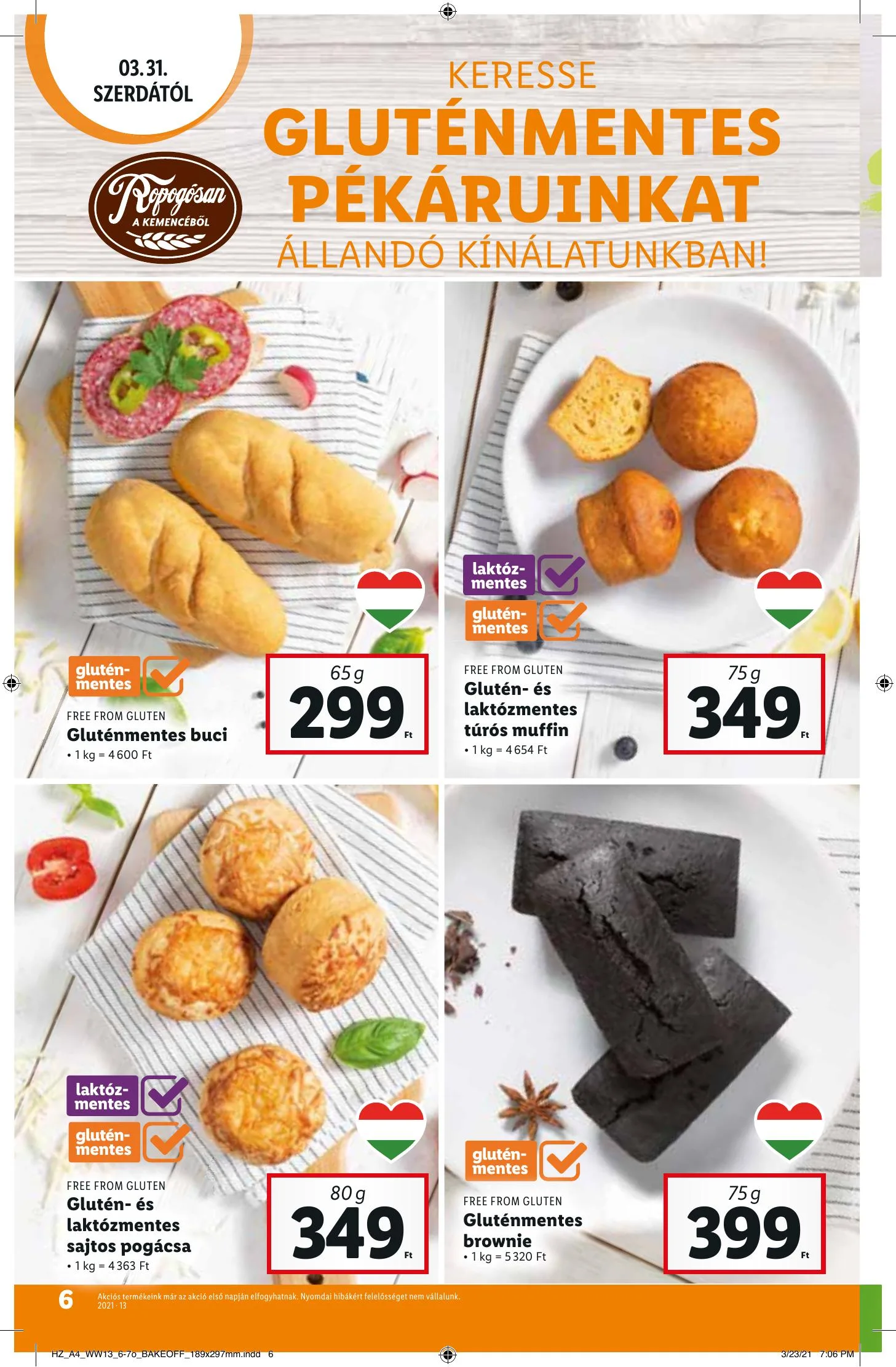Lidl akciós újság 03.31–04.07 – 6. oldal
