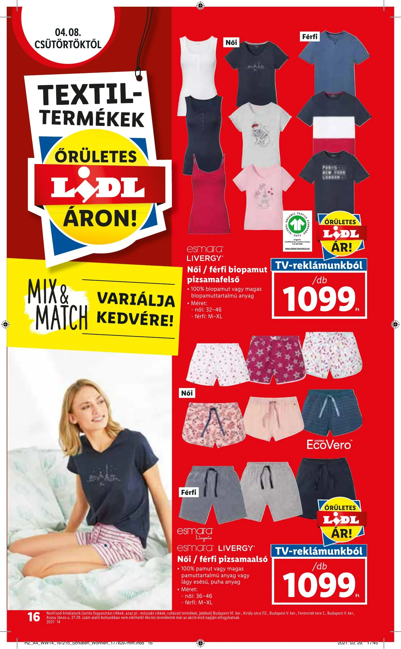 Lidl akciós újság 04.08–04.14 – 16. oldal
