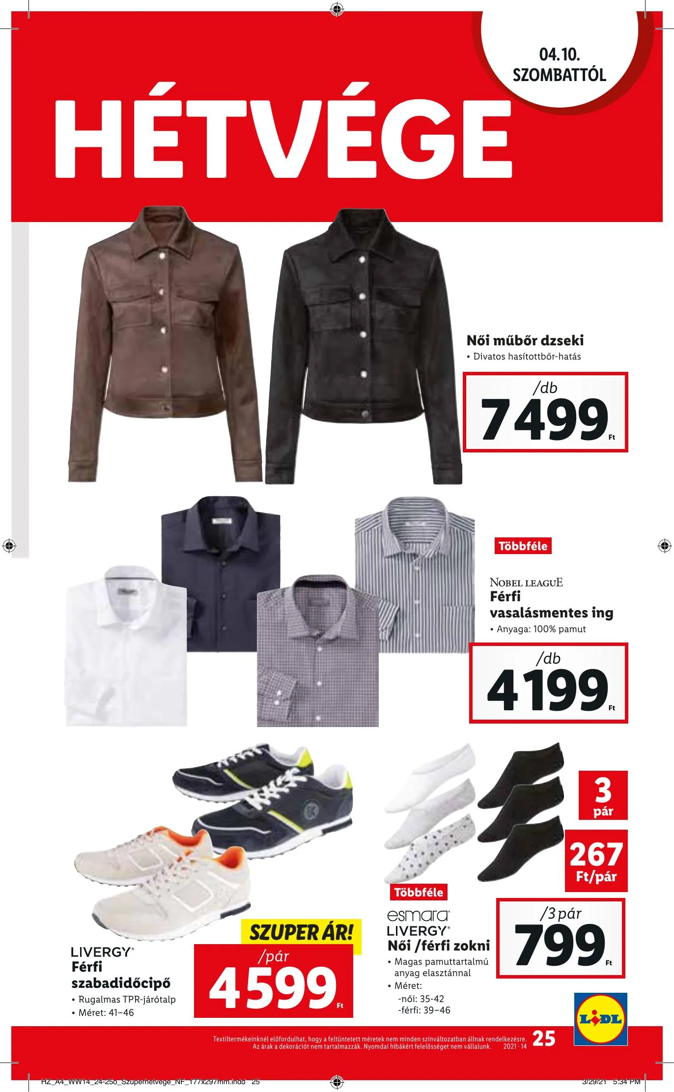 Lidl akciós újság 04.08–04.14 – 25. oldal