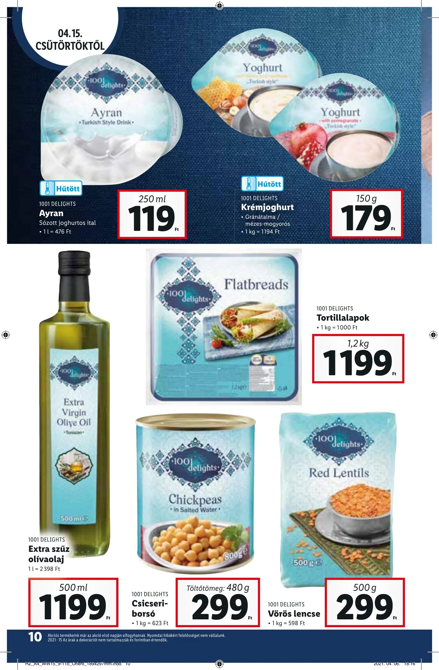 Lidl akciós újság 04.15–04.21 – 10. oldal