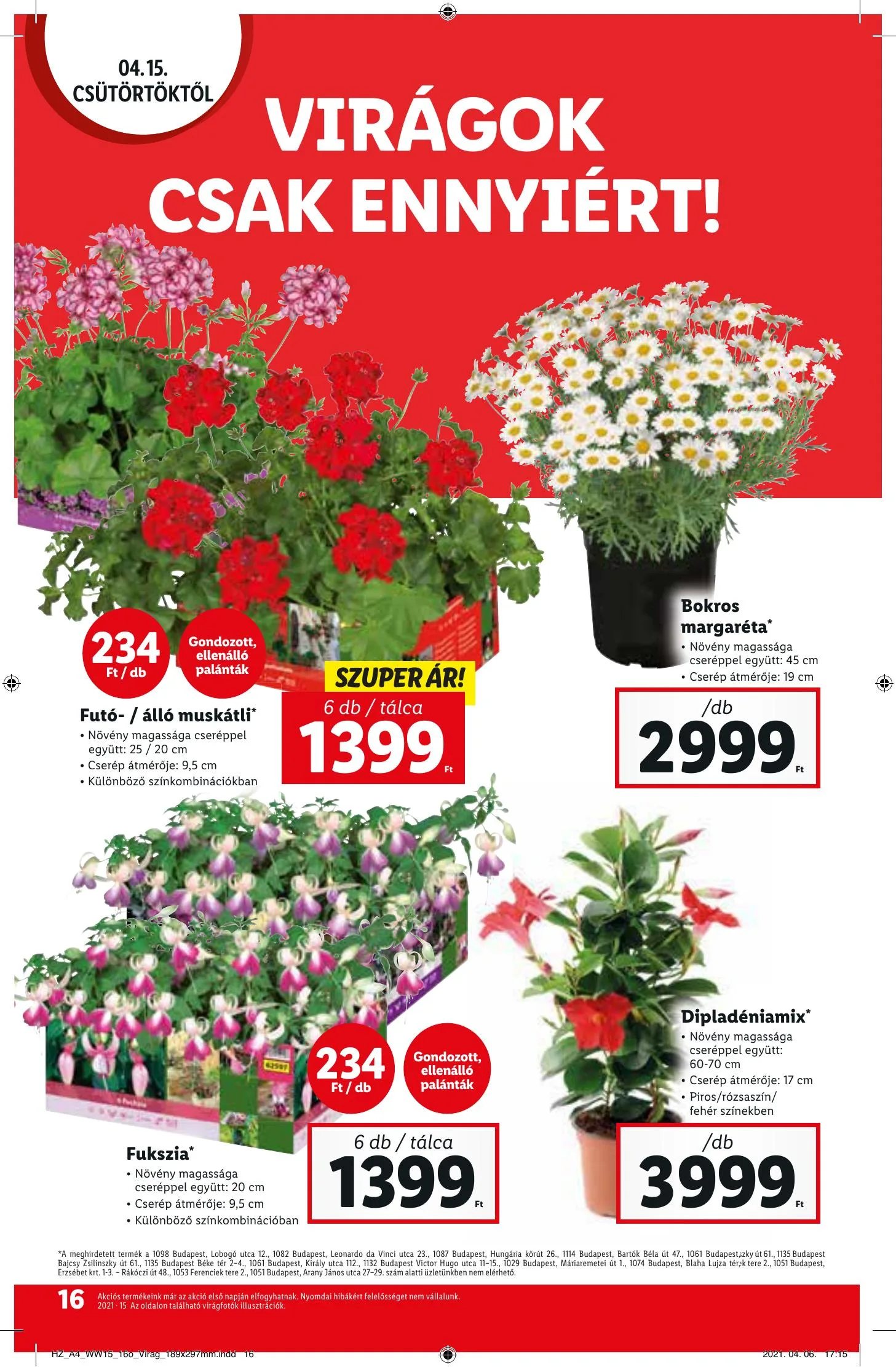 Lidl akciós újság 04.15–04.21 – 16. oldal