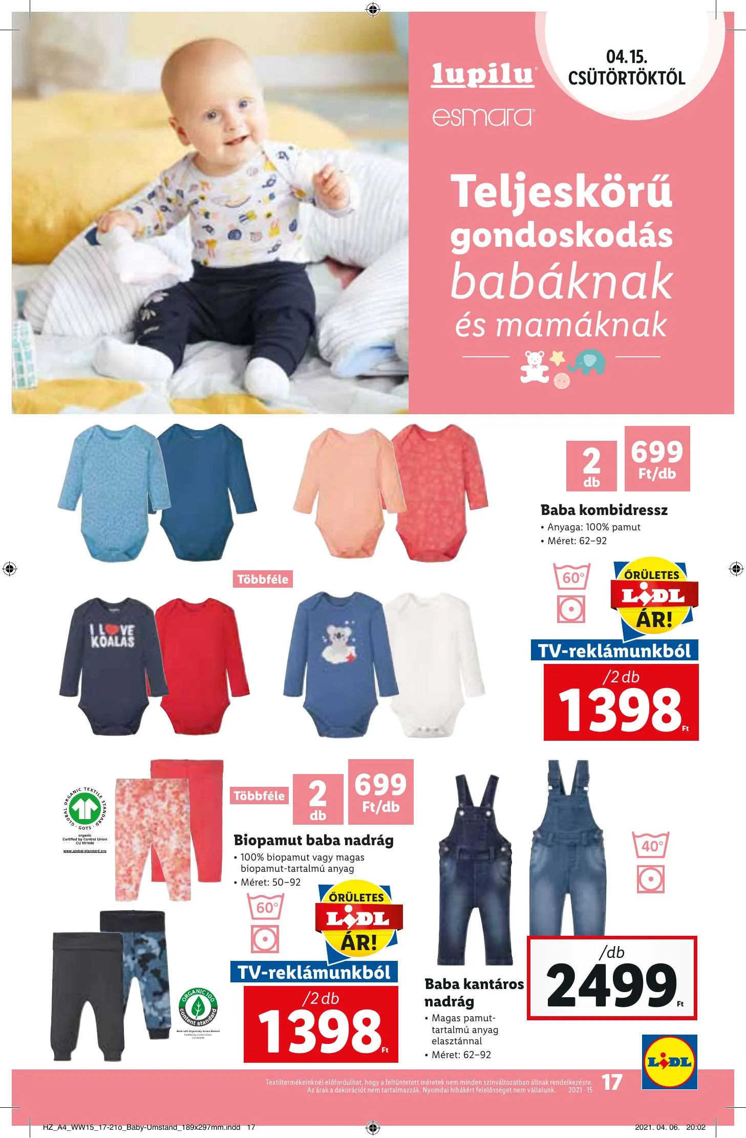 Lidl akciós újság 04.15–04.21 – 17. oldal