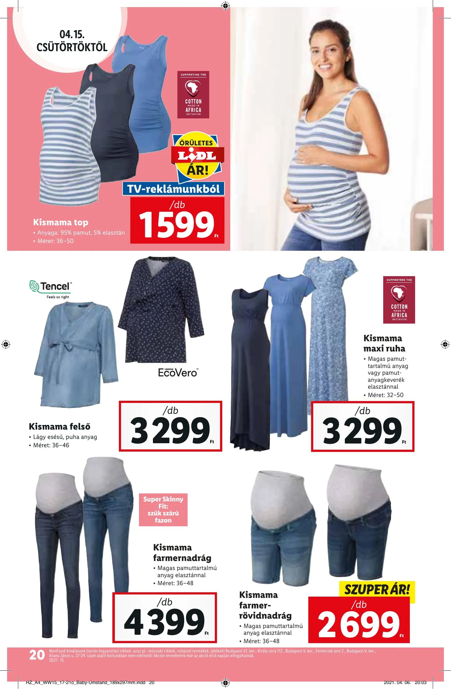 Lidl akciós újság 04.15–04.21 – 20. oldal