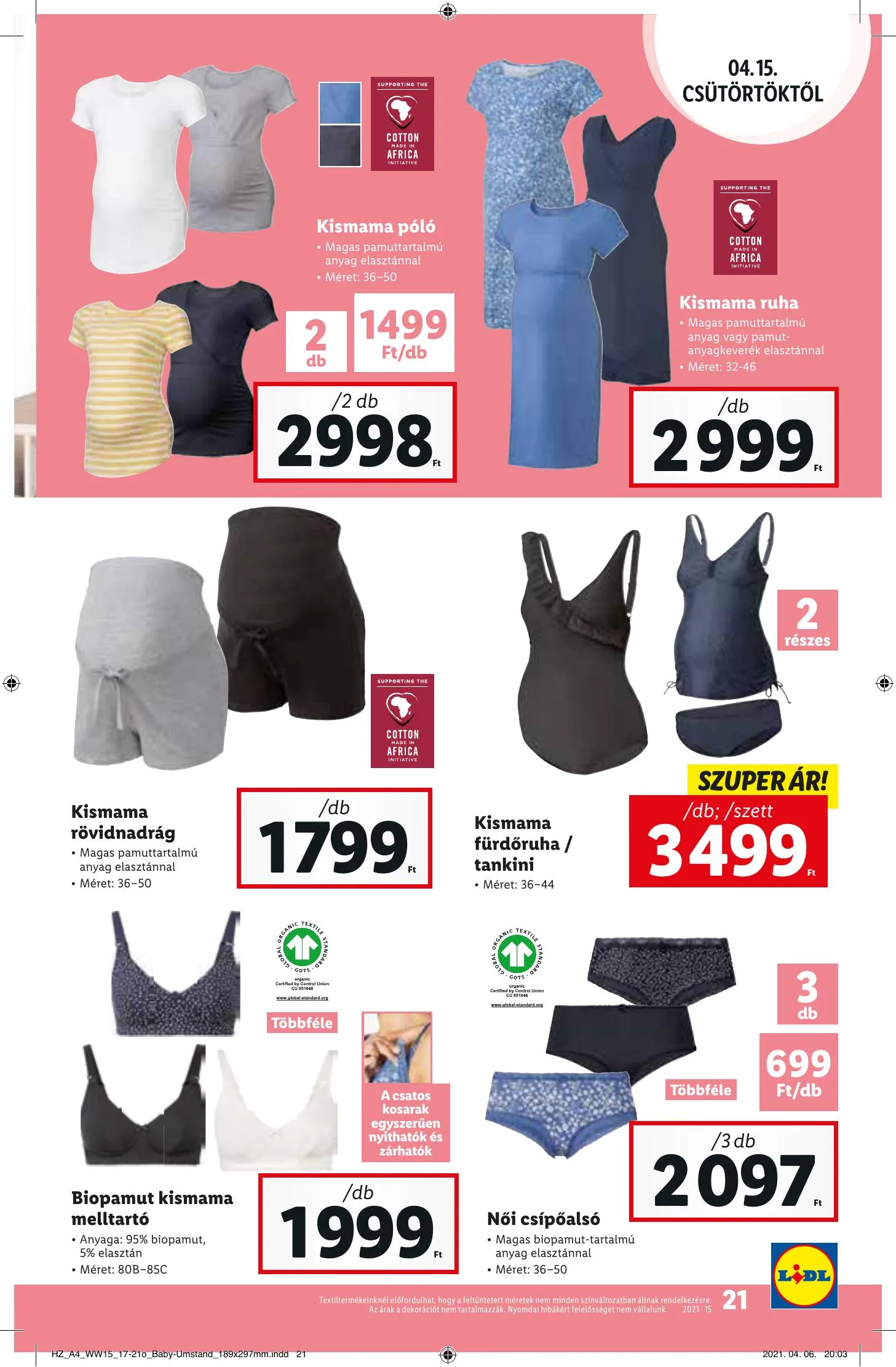 Lidl akciós újság 04.15–04.21 – 21. oldal