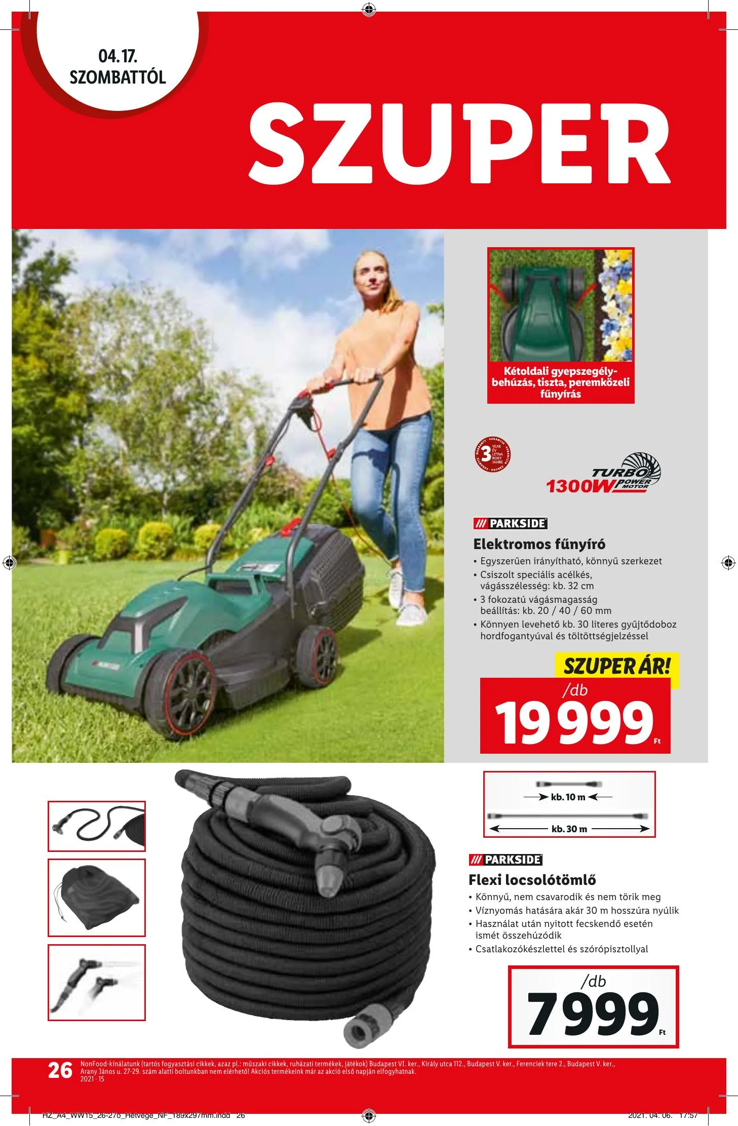 Lidl akciós újság 04.15–04.21 – 26. oldal