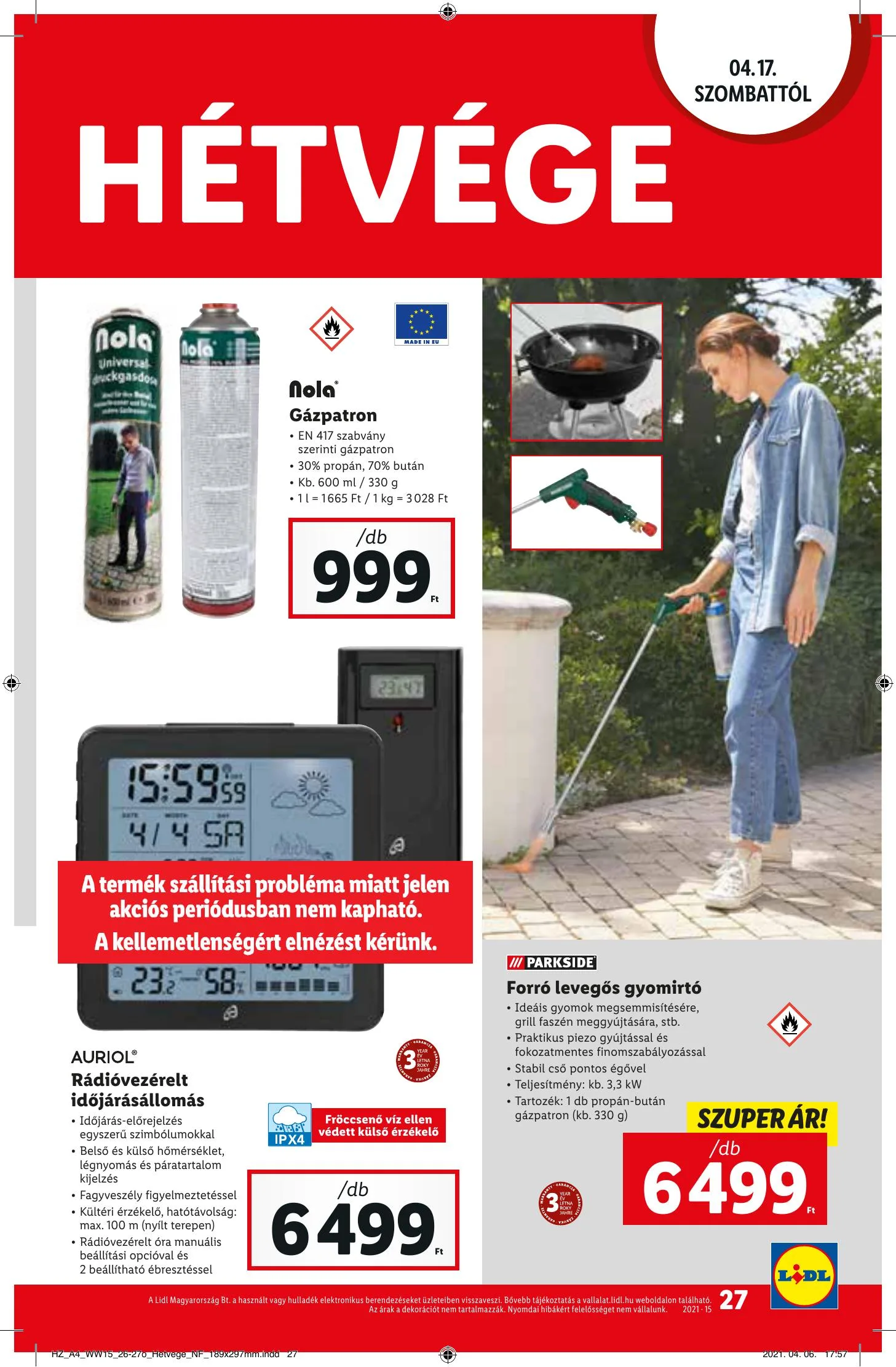 Lidl akciós újság 04.15–04.21 – 27. oldal