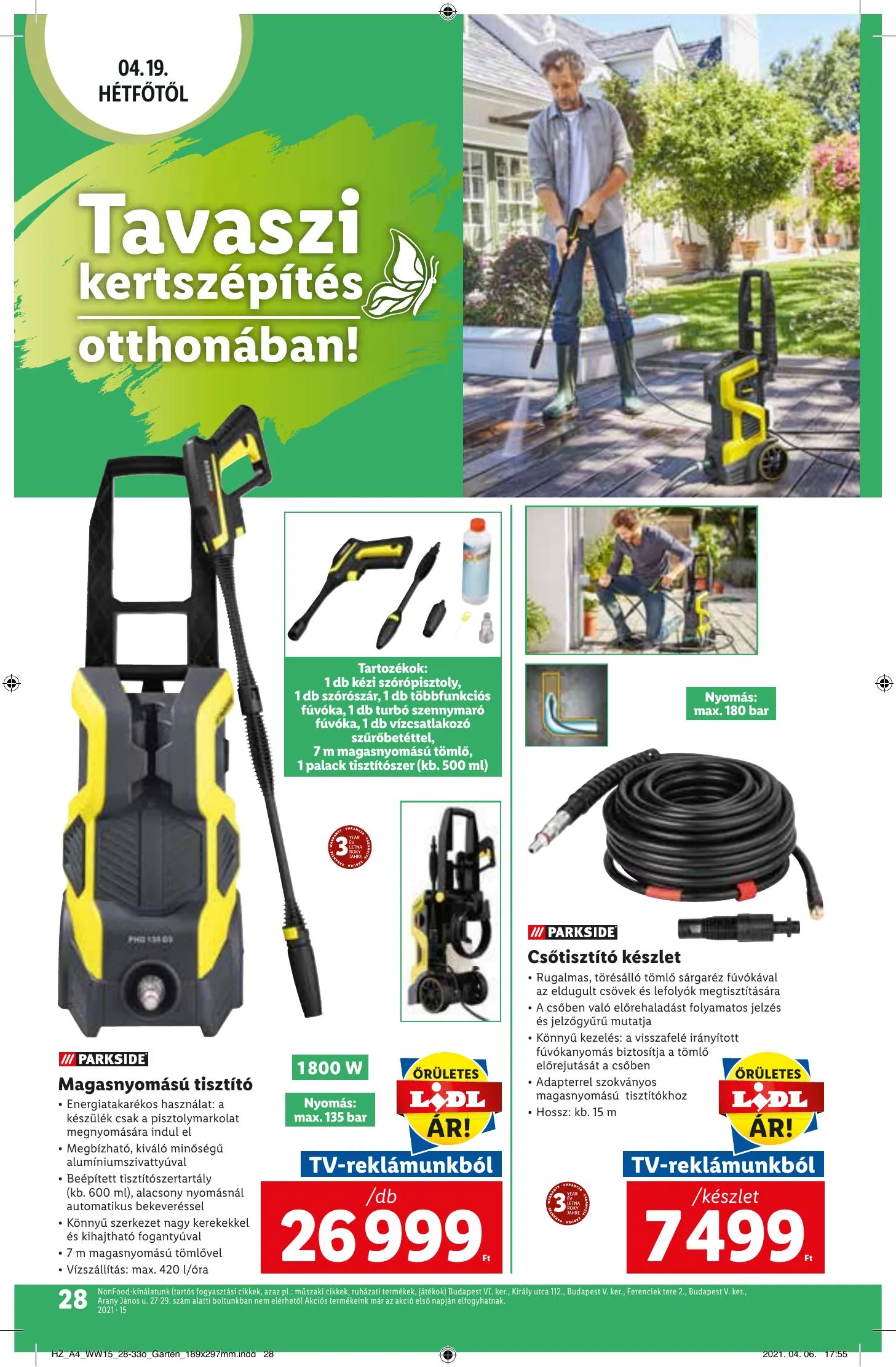 Lidl akciós újság 04.15–04.21 – 28. oldal