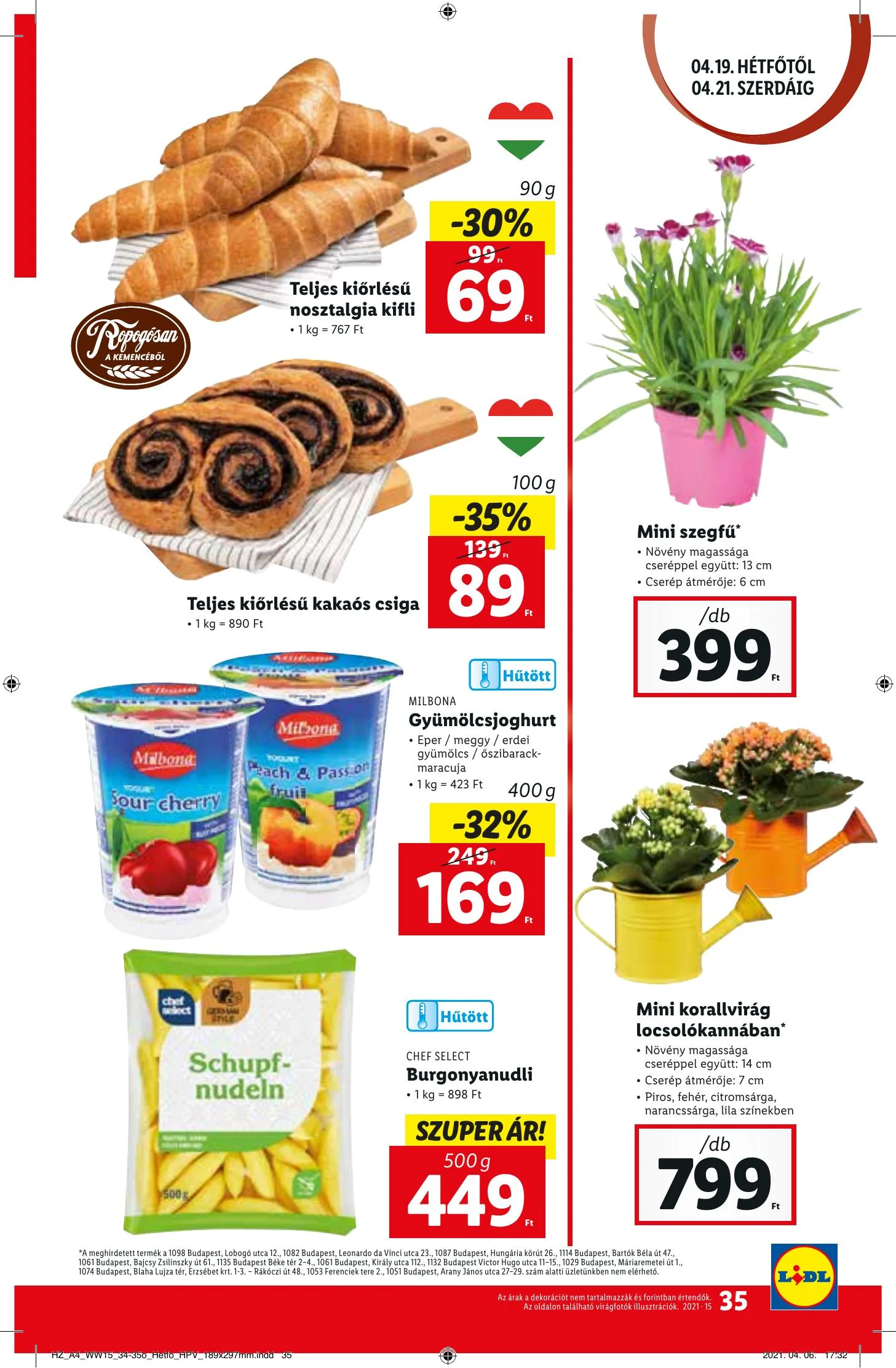 Lidl akciós újság 04.15–04.21 – 35. oldal