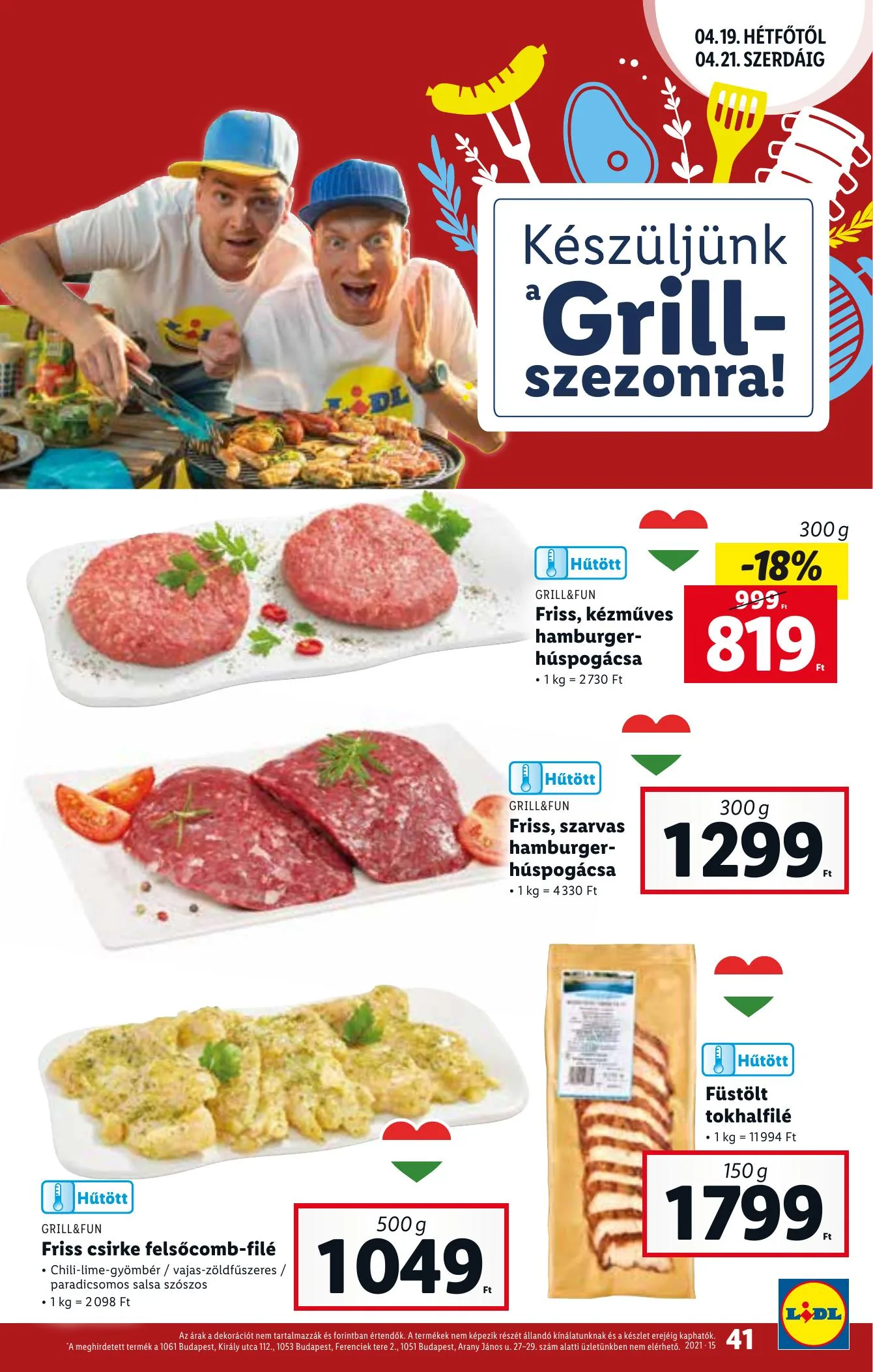 Lidl akciós újság 04.15–04.21 – 41. oldal