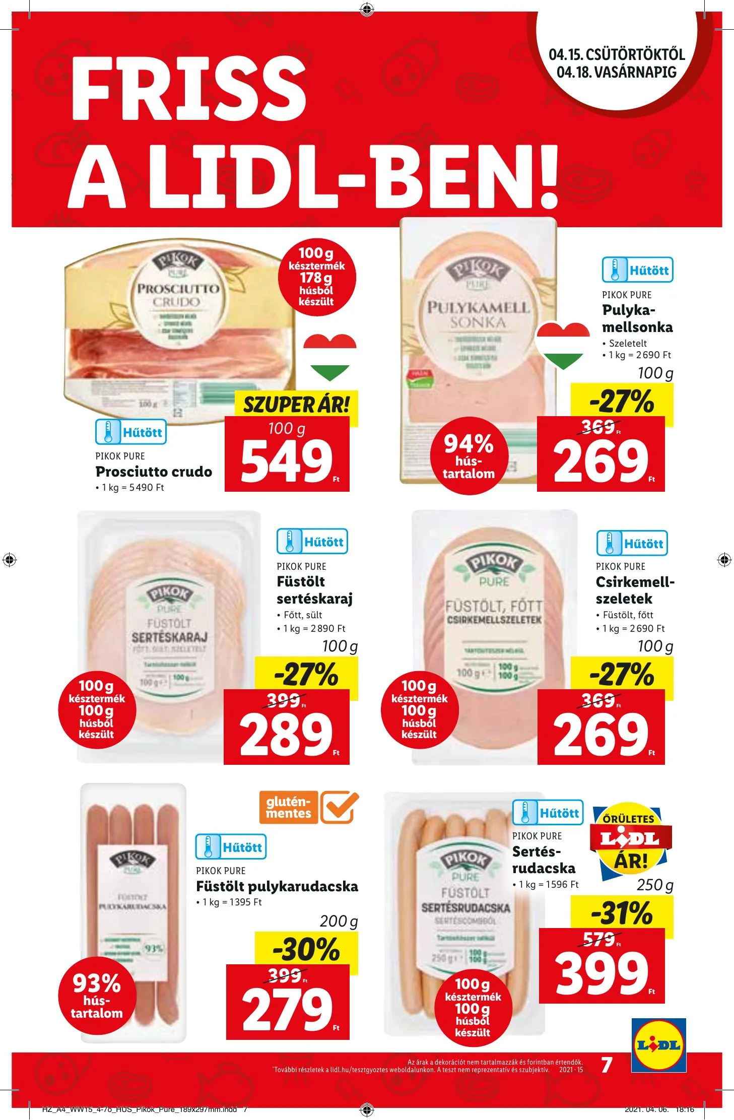 Lidl akciós újság 04.15–04.21 – 7. oldal