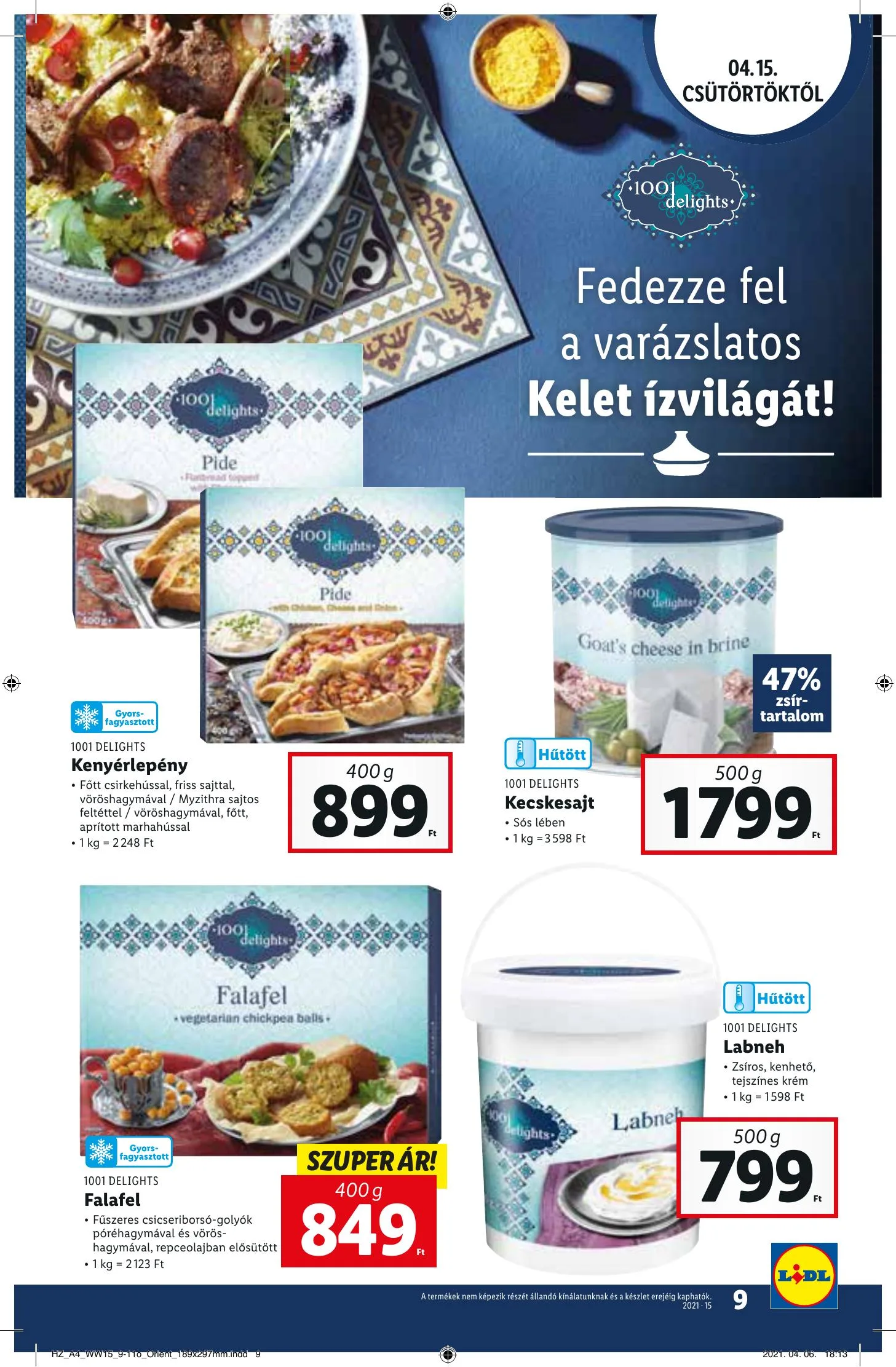 Lidl akciós újság 04.15–04.21 – 9. oldal