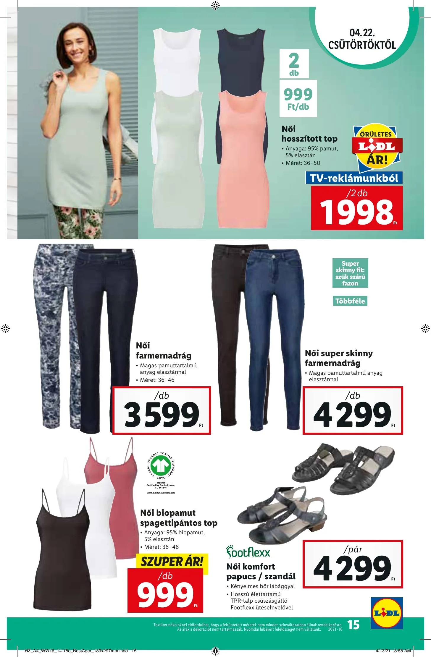 Lidl akciós újság 04.22–04.28 – 15. oldal