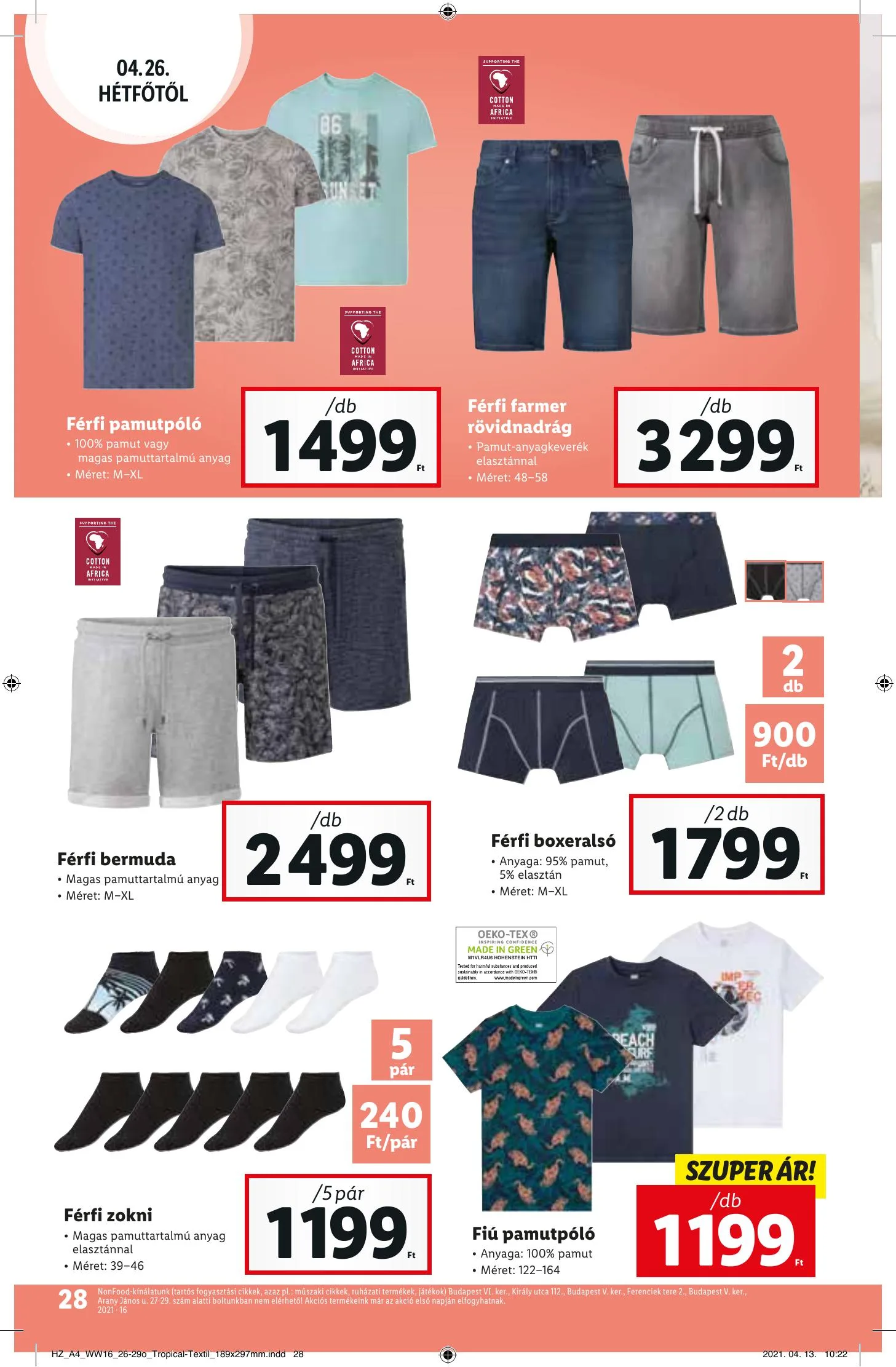 Lidl akciós újság 04.22–04.28 – 28. oldal