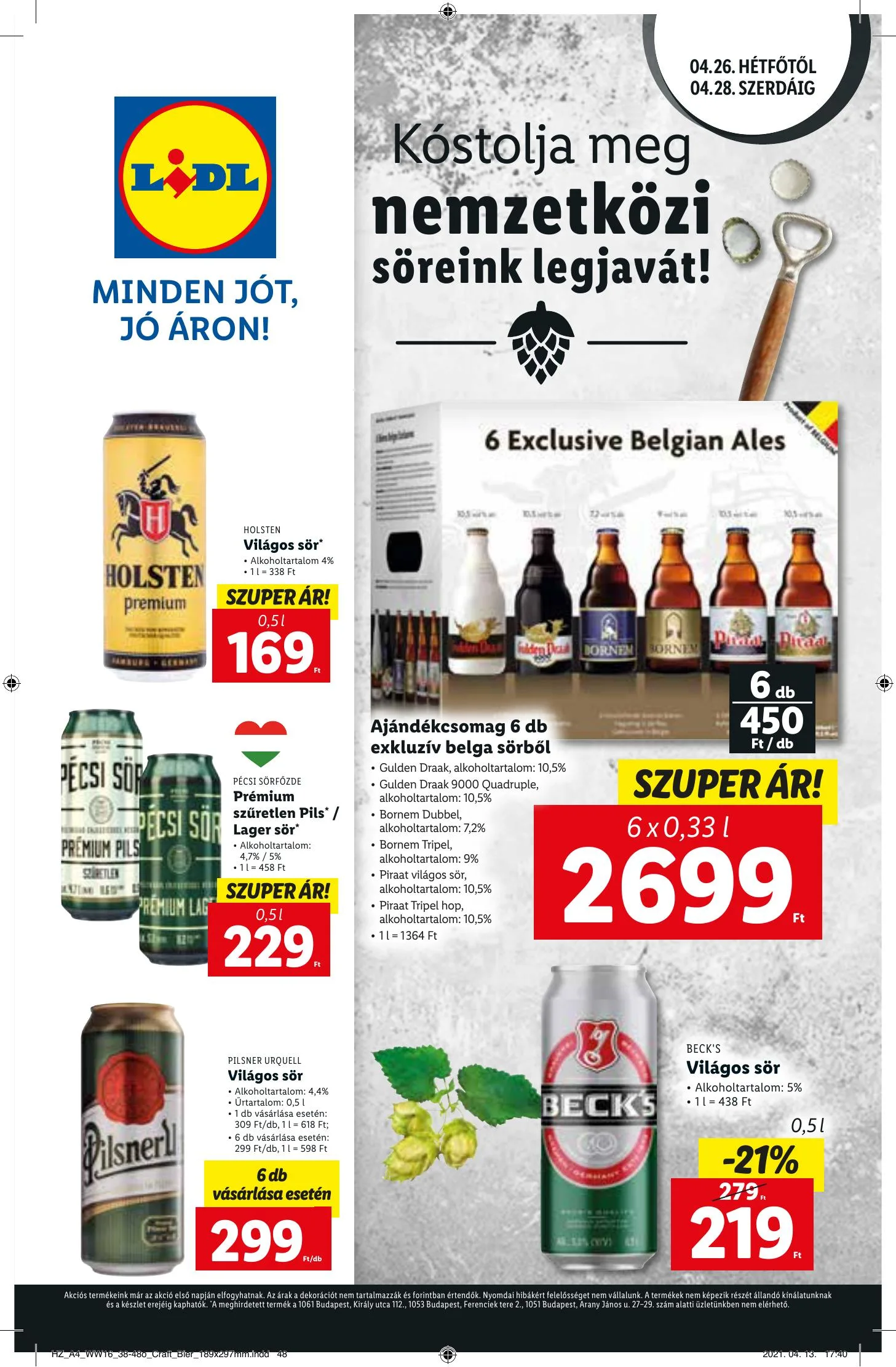 Lidl akciós újság 04.22–04.28 – 48. oldal