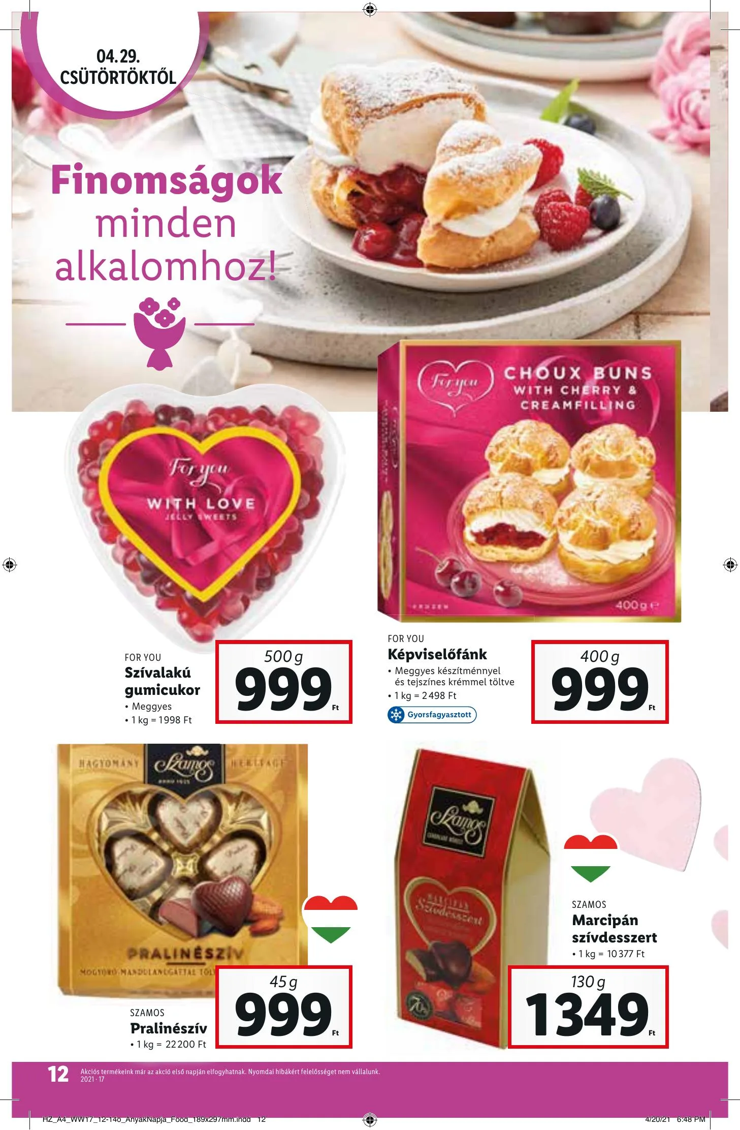 Lidl akciós újság 04.29–05.05 – 12. oldal
