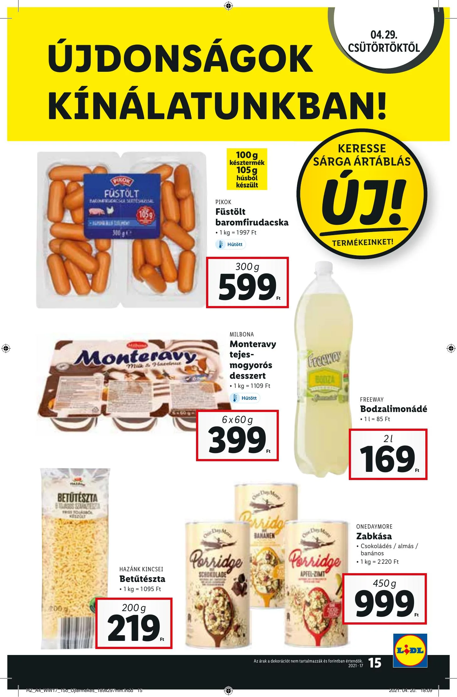 Lidl akciós újság 04.29–05.05 – 15. oldal