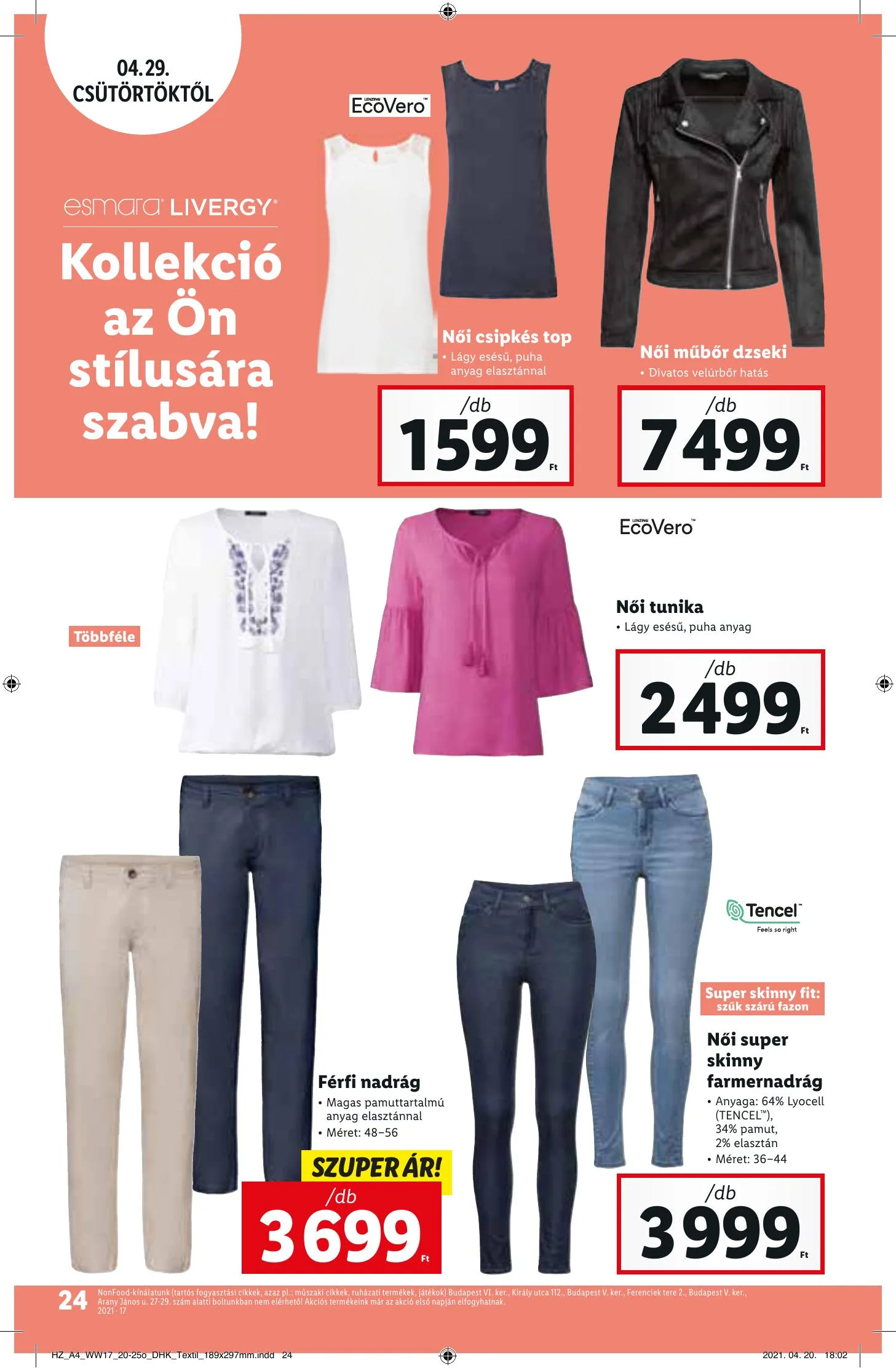 Lidl akciós újság 04.29–05.05 – 24. oldal