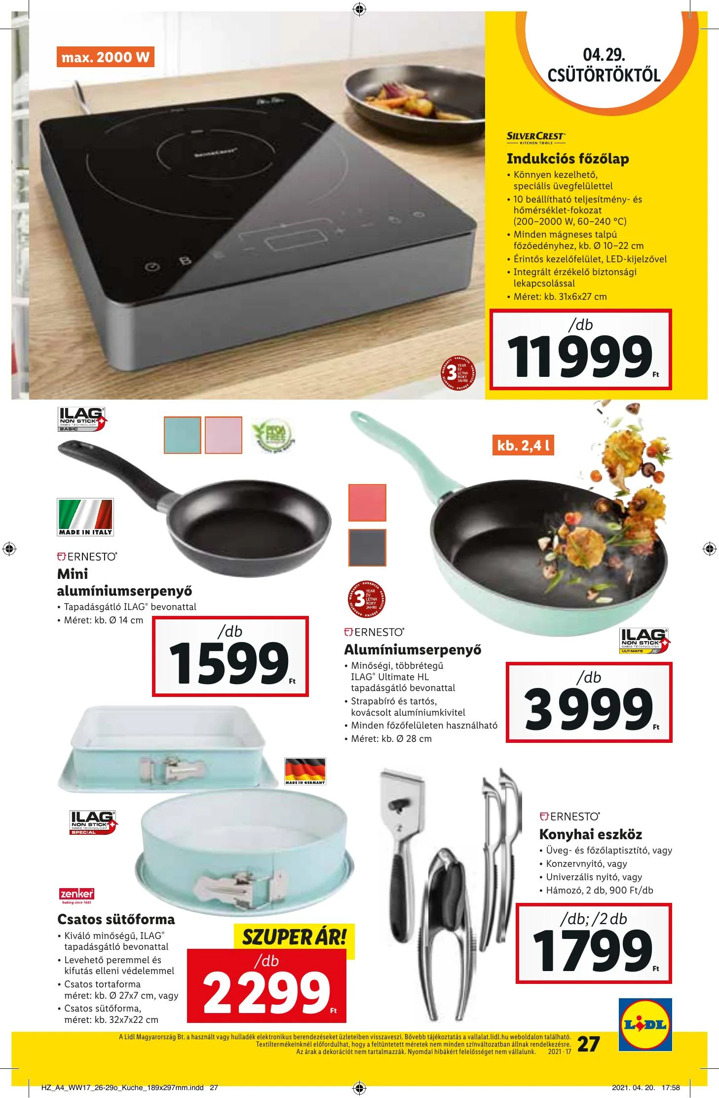 Lidl akciós újság 04.29–05.05 – 27. oldal