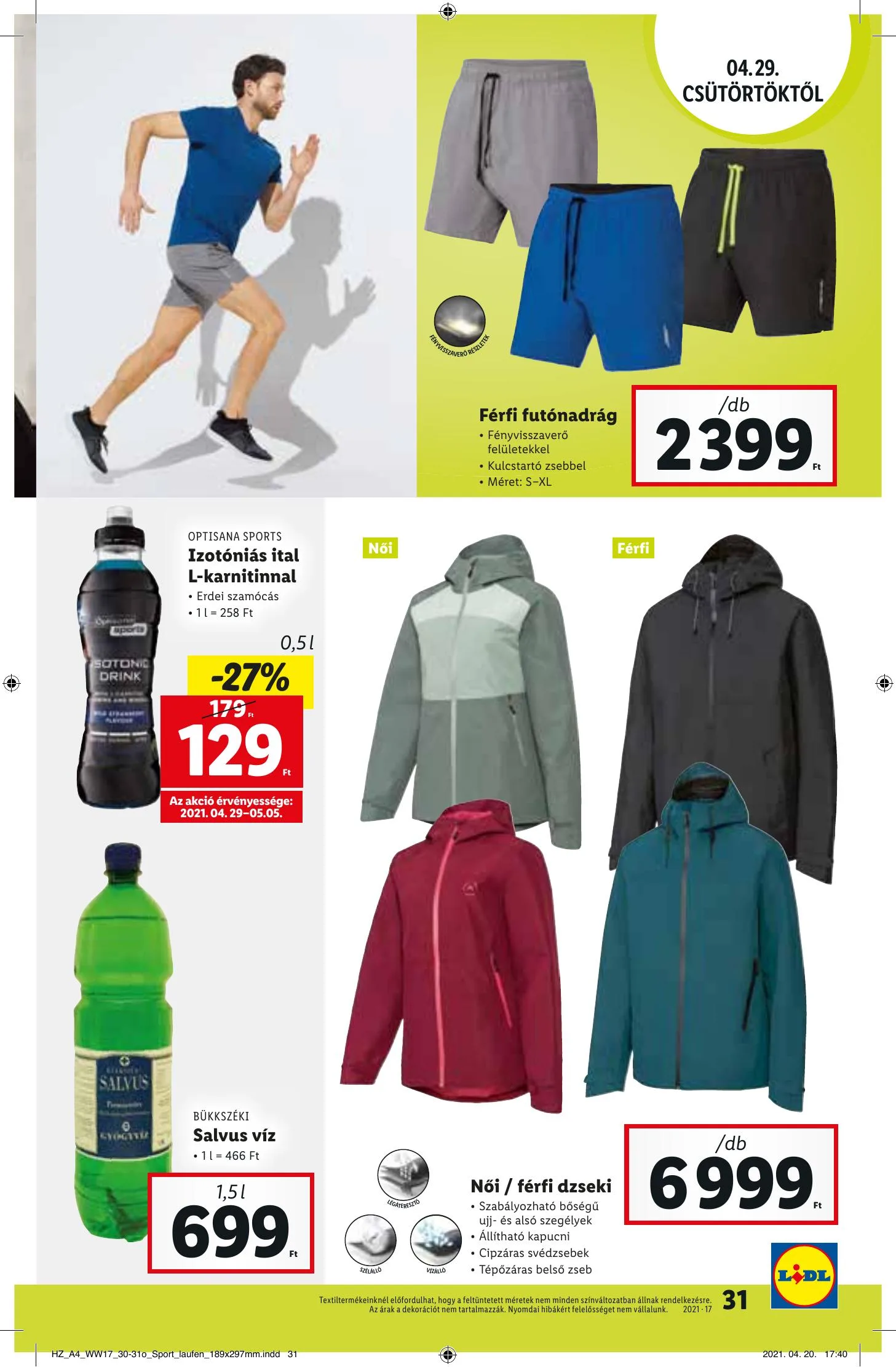 Lidl akciós újság 04.29–05.05 – 31. oldal