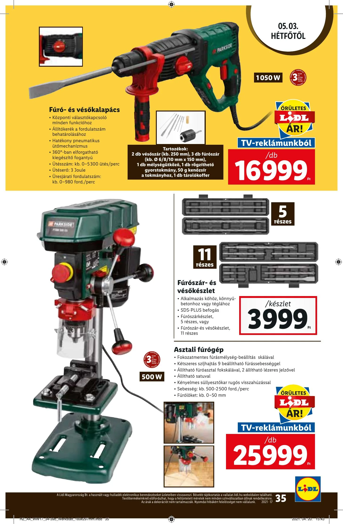 Lidl akciós újság 04.29–05.05 – 35. oldal