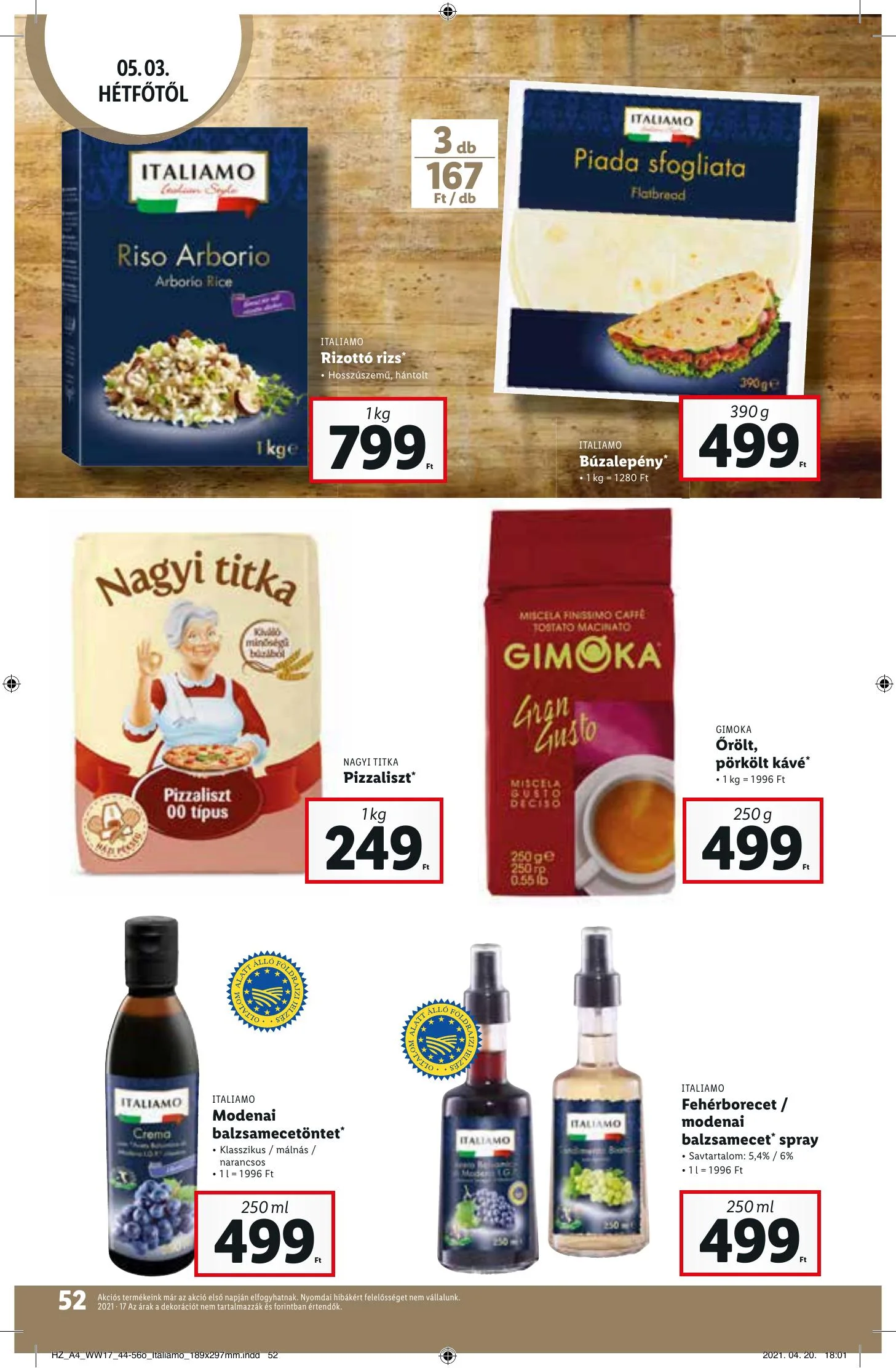 Lidl akciós újság 04.29–05.05 – 52. oldal