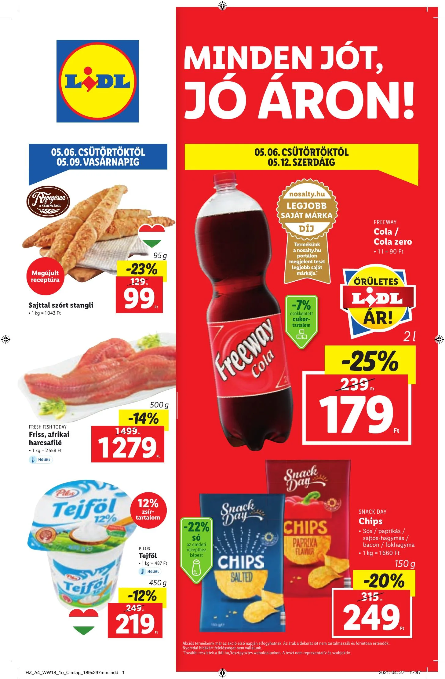 Lidl akciós újság 05.06–05.12