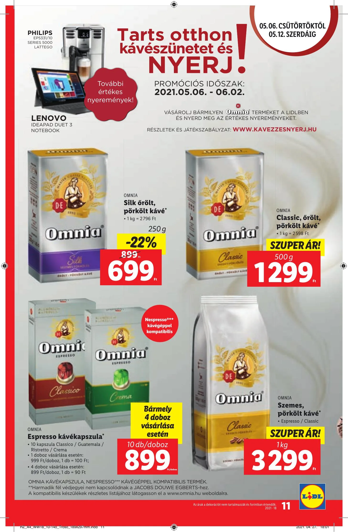 Lidl akciós újság 05.06–05.12 – 11. oldal