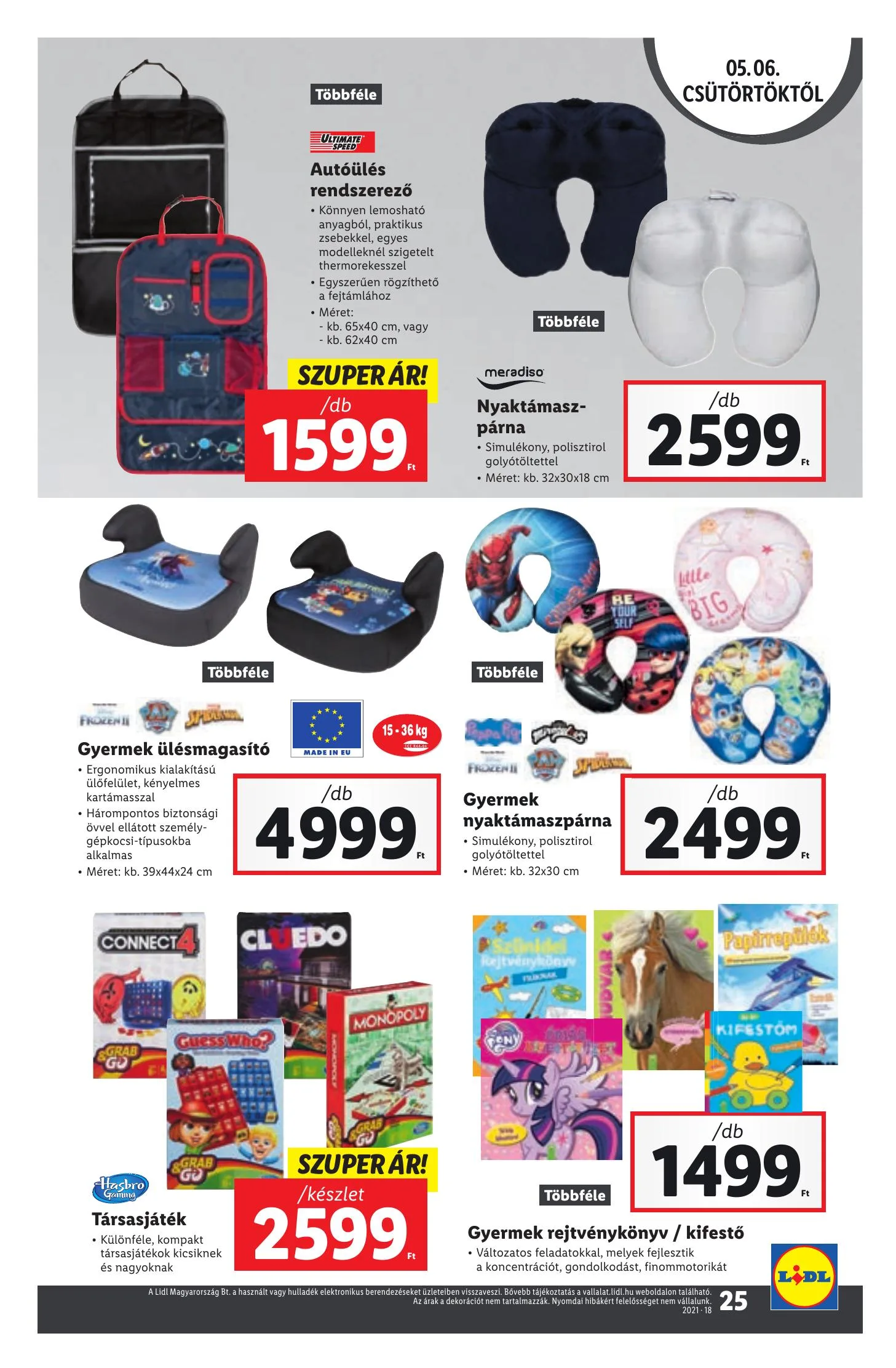 Lidl akciós újság 05.06–05.12 – 25. oldal