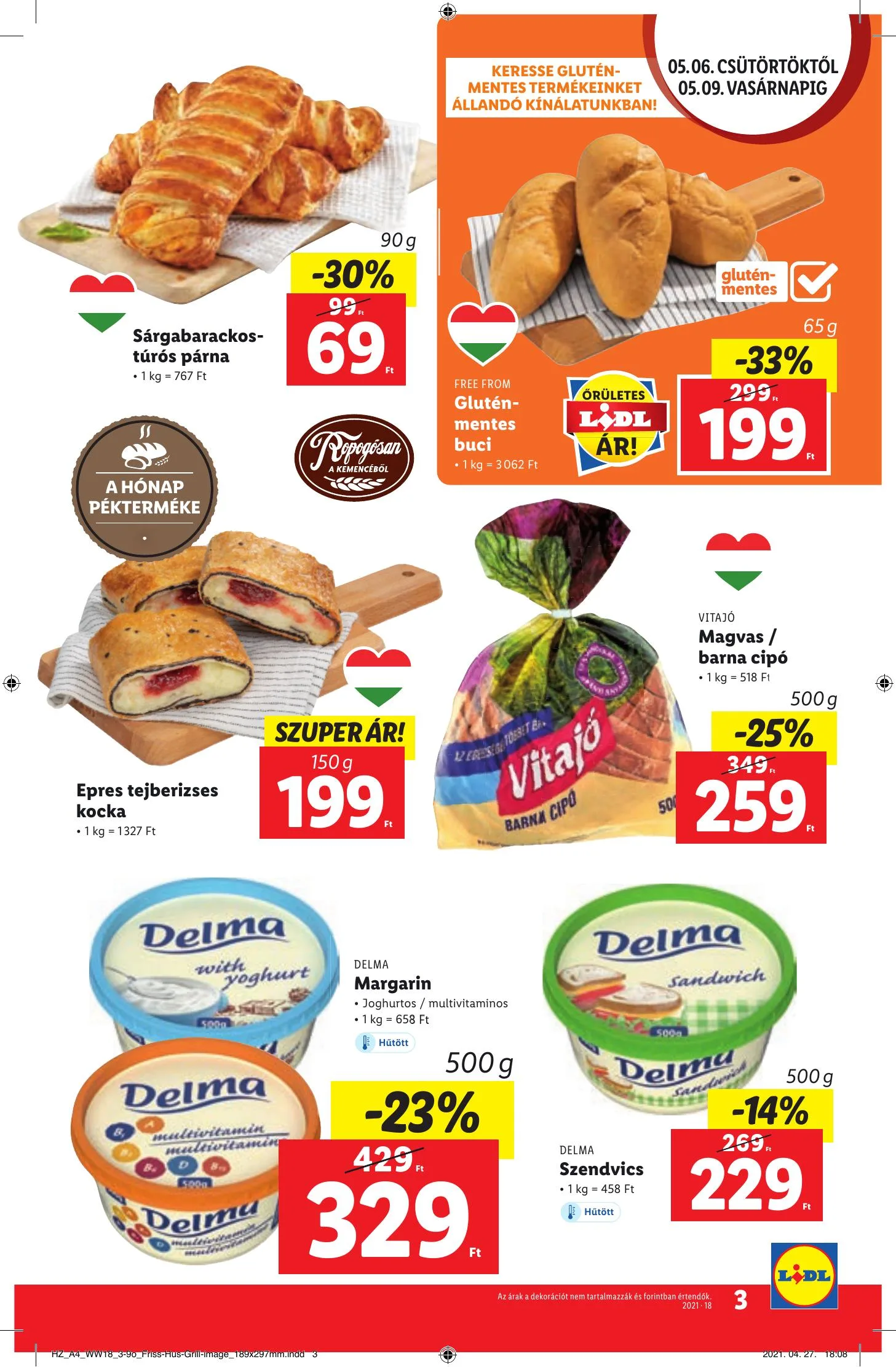 Lidl akciós újság 05.06–05.12 – 3. oldal