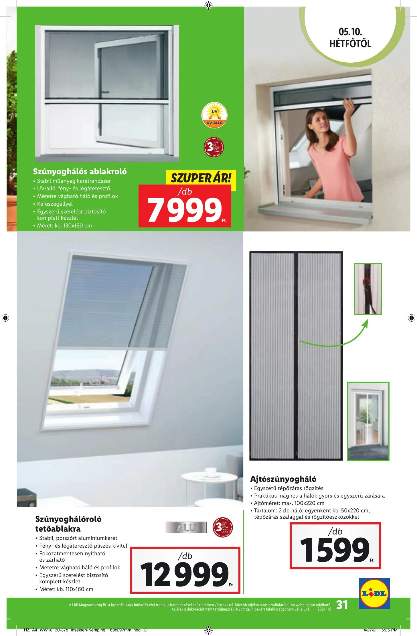 Lidl akciós újság 05.06–05.12 – 31. oldal
