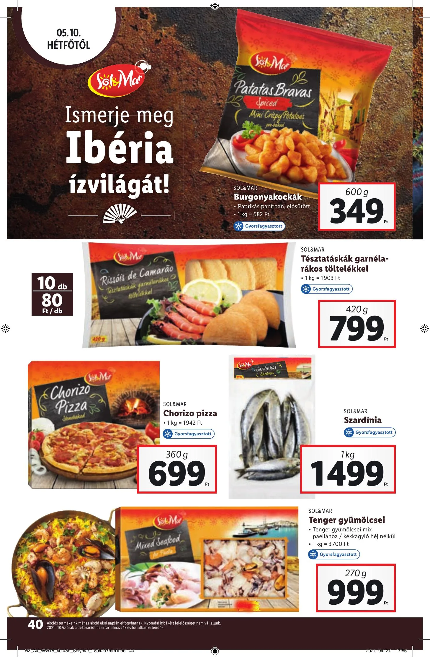 Lidl akciós újság 05.06–05.12 – 40. oldal