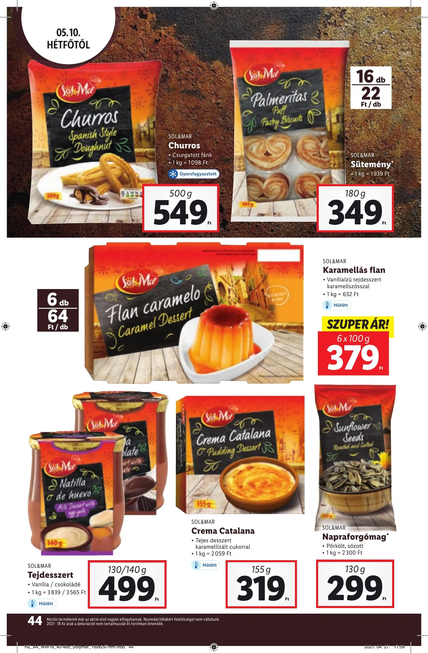 Lidl akciós újság 05.06–05.12 – 44. oldal