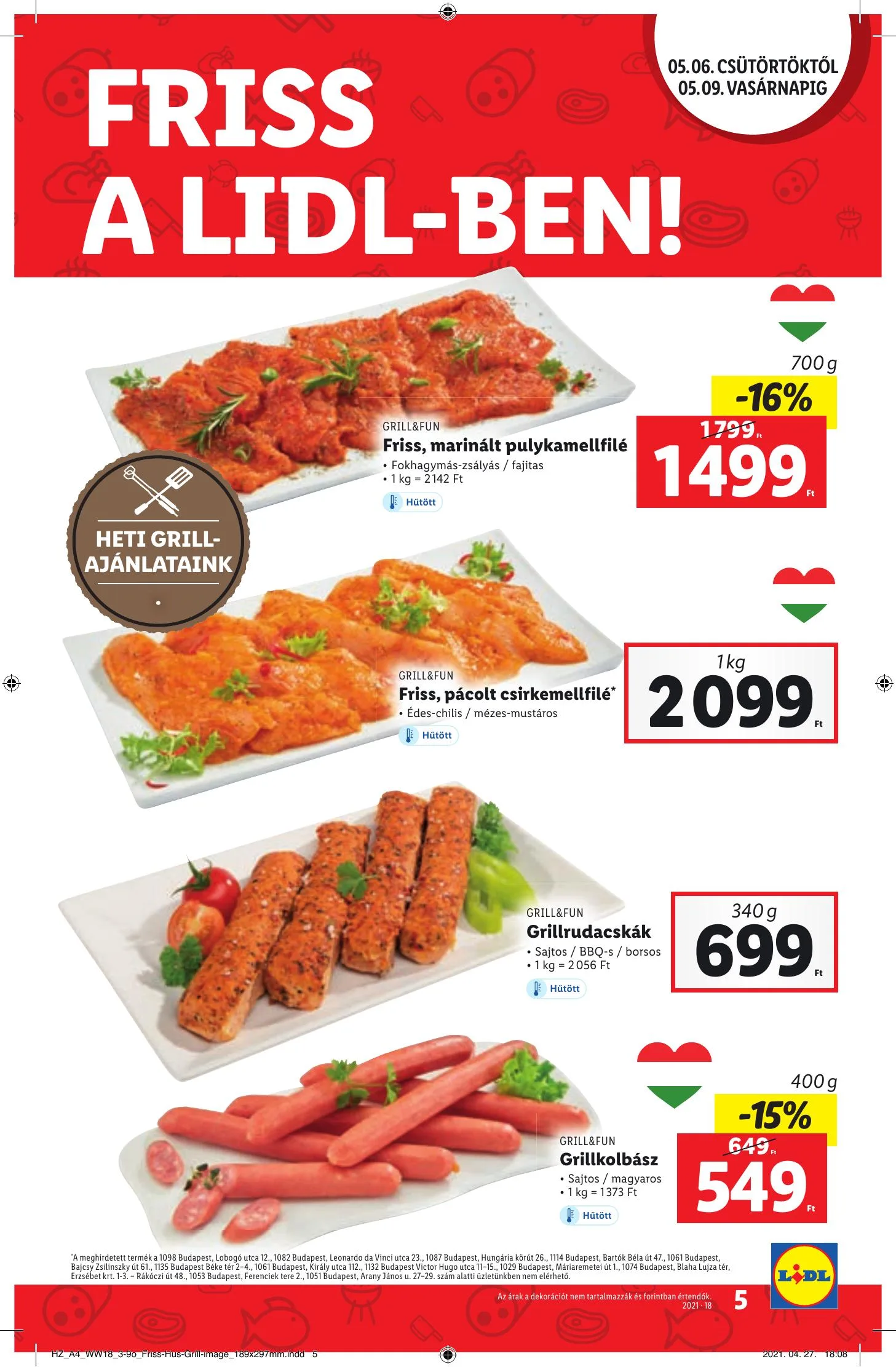 Lidl akciós újság 05.06–05.12 – 5. oldal