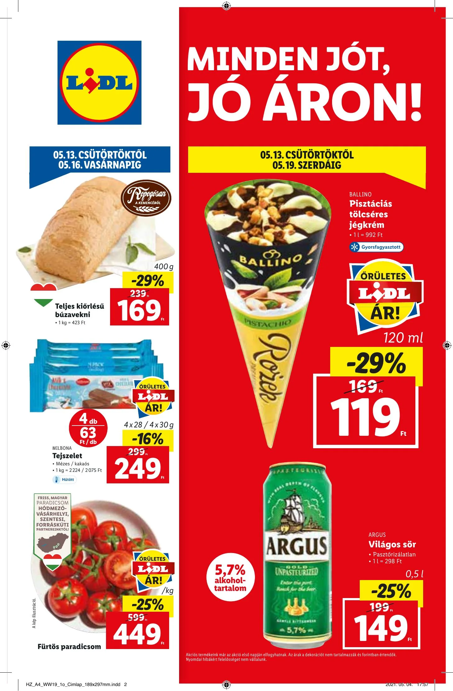 Lidl akciós újság 05.13–05.19