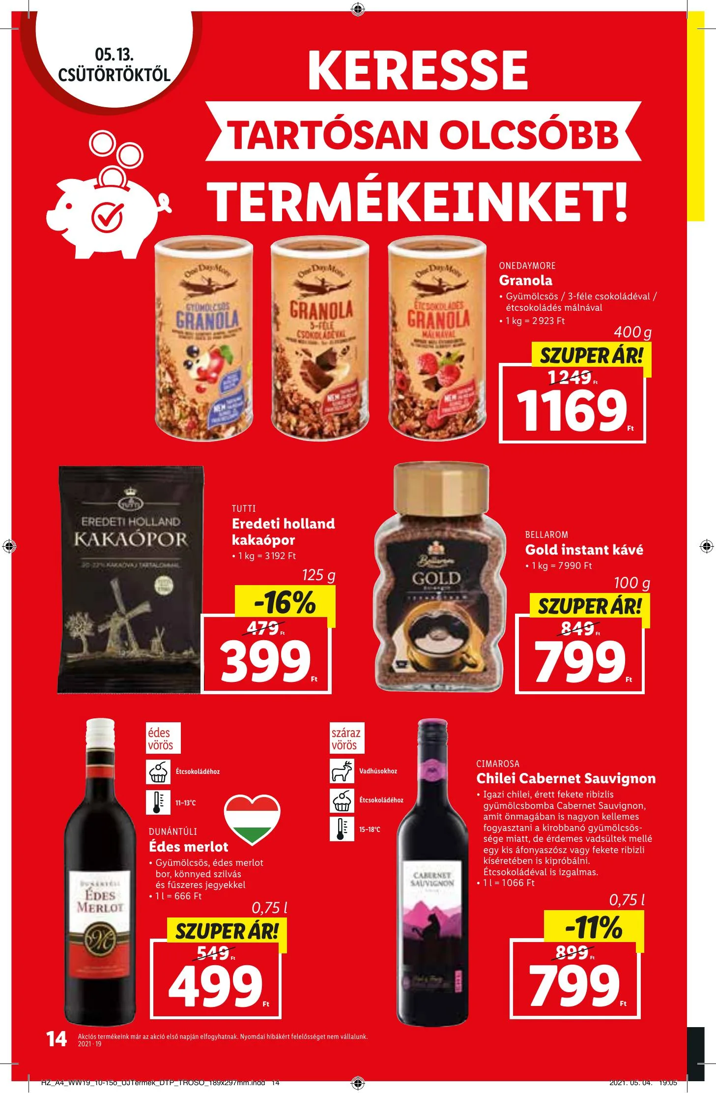 Lidl akciós újság 05.13–05.19 – 14. oldal