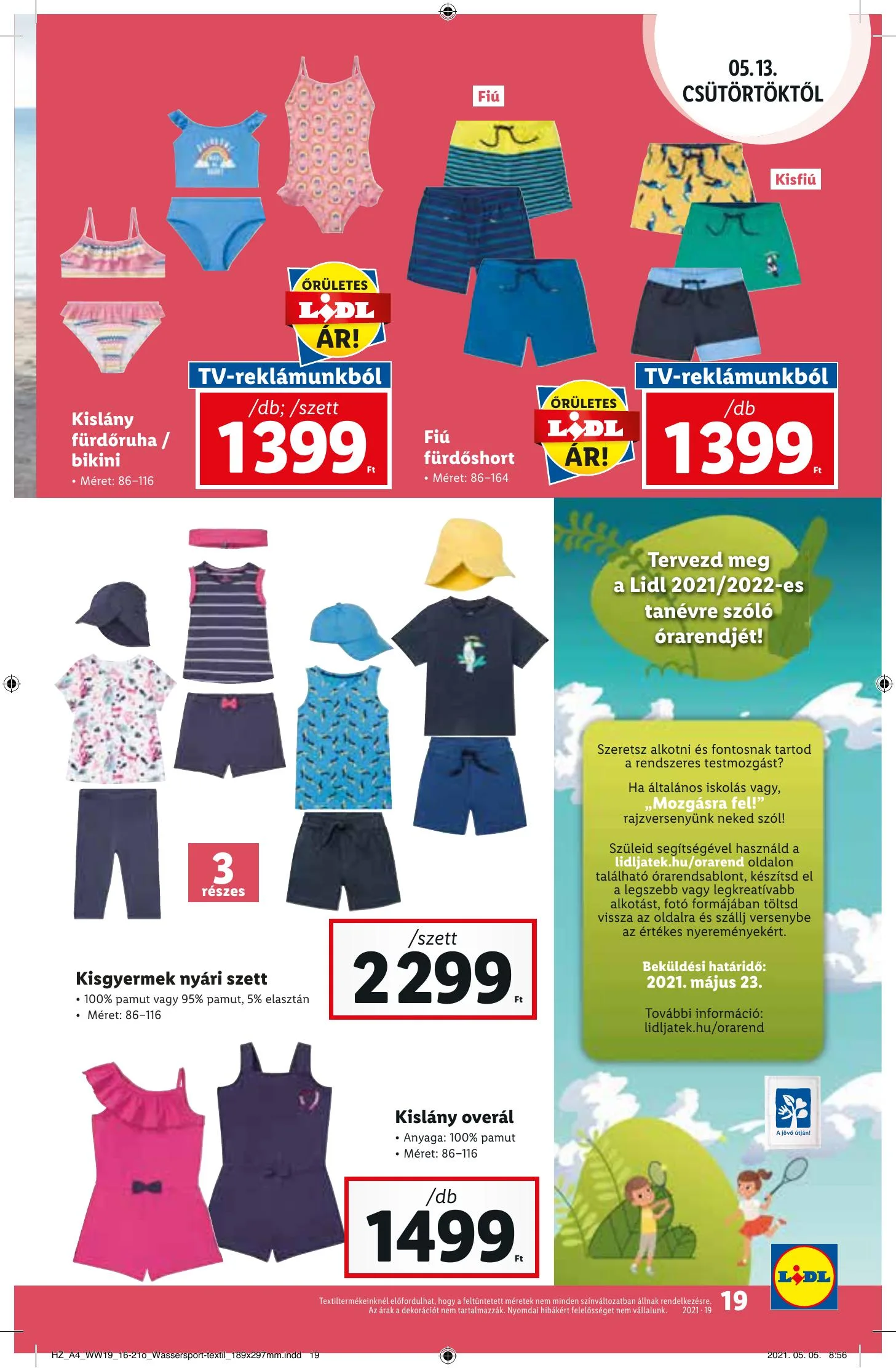 Lidl akciós újság 05.13–05.19 – 19. oldal