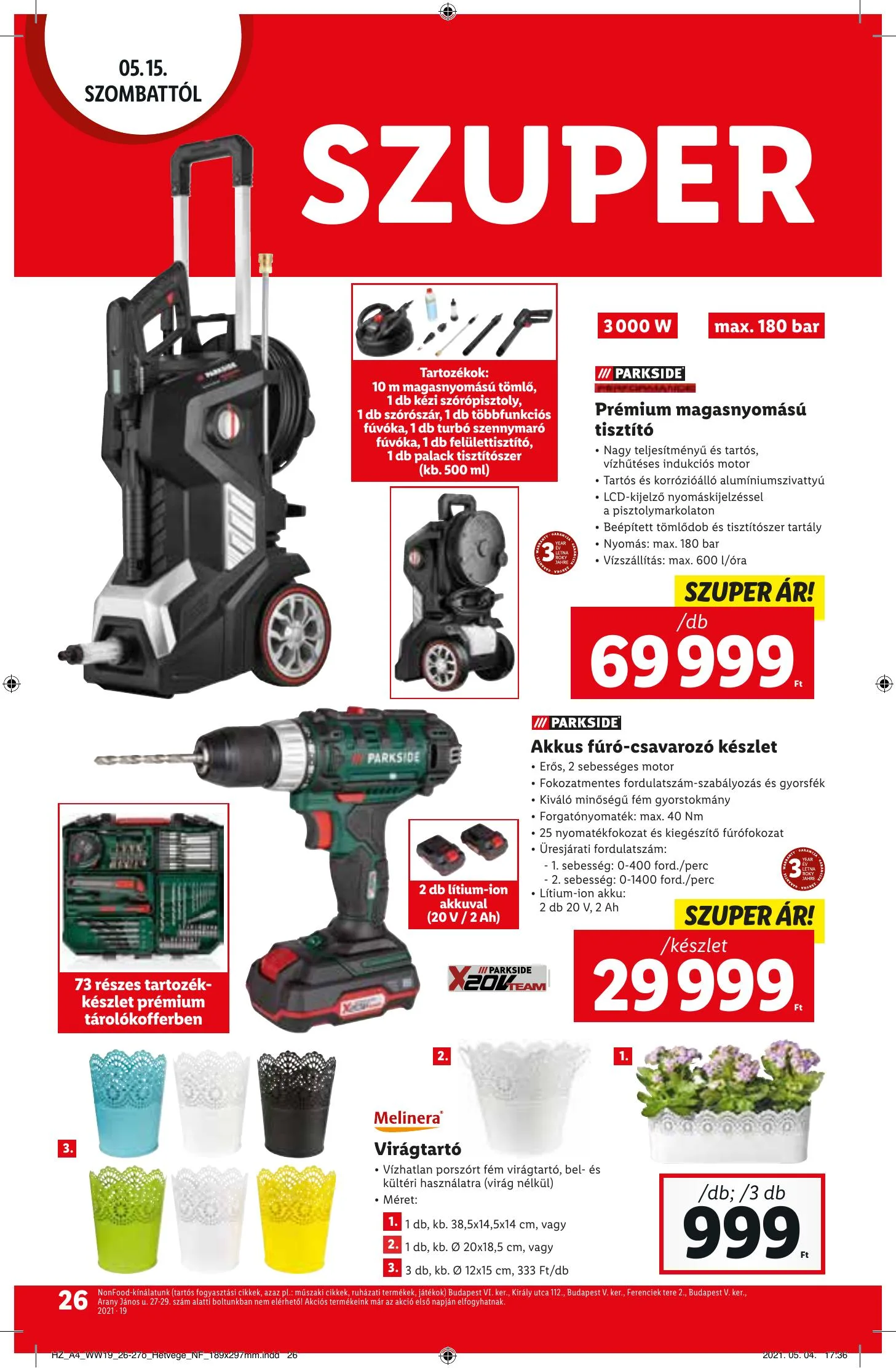 Lidl akciós újság 05.13–05.19 – 26. oldal